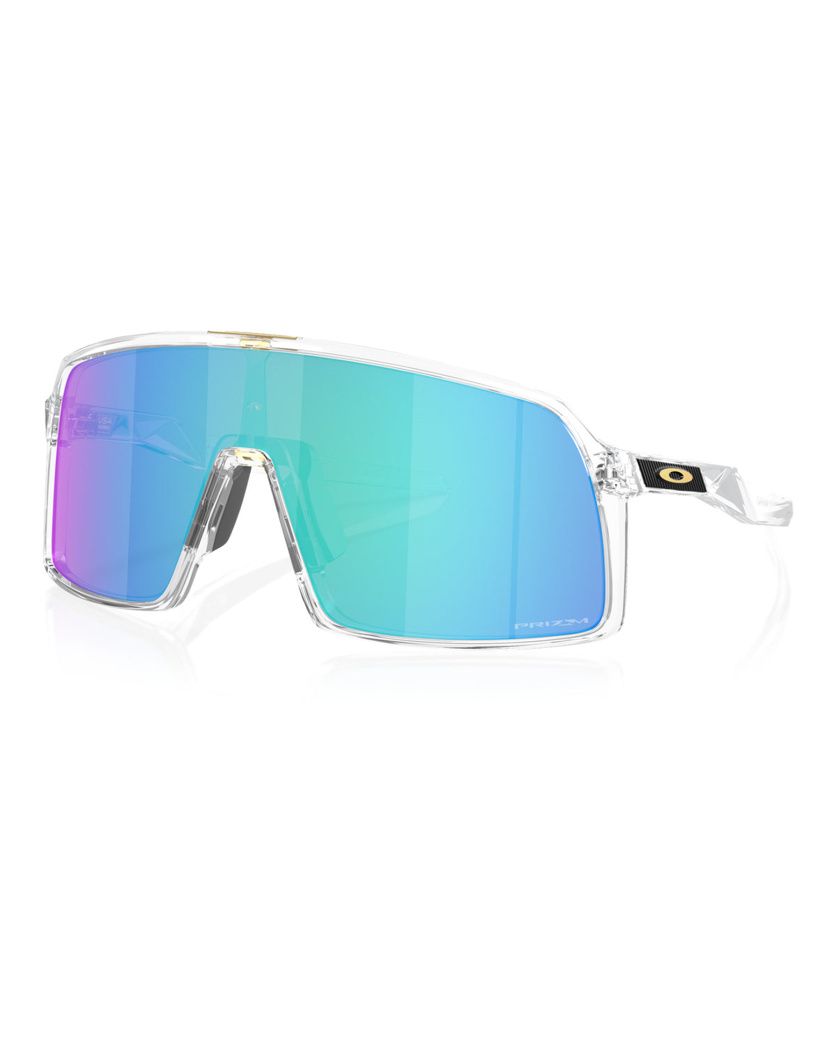 Oakley Sutro Sonnenbrille Herren dunkelblau/rot Matte Cyan / Blue Colorshift / Prizm Road Bild 59