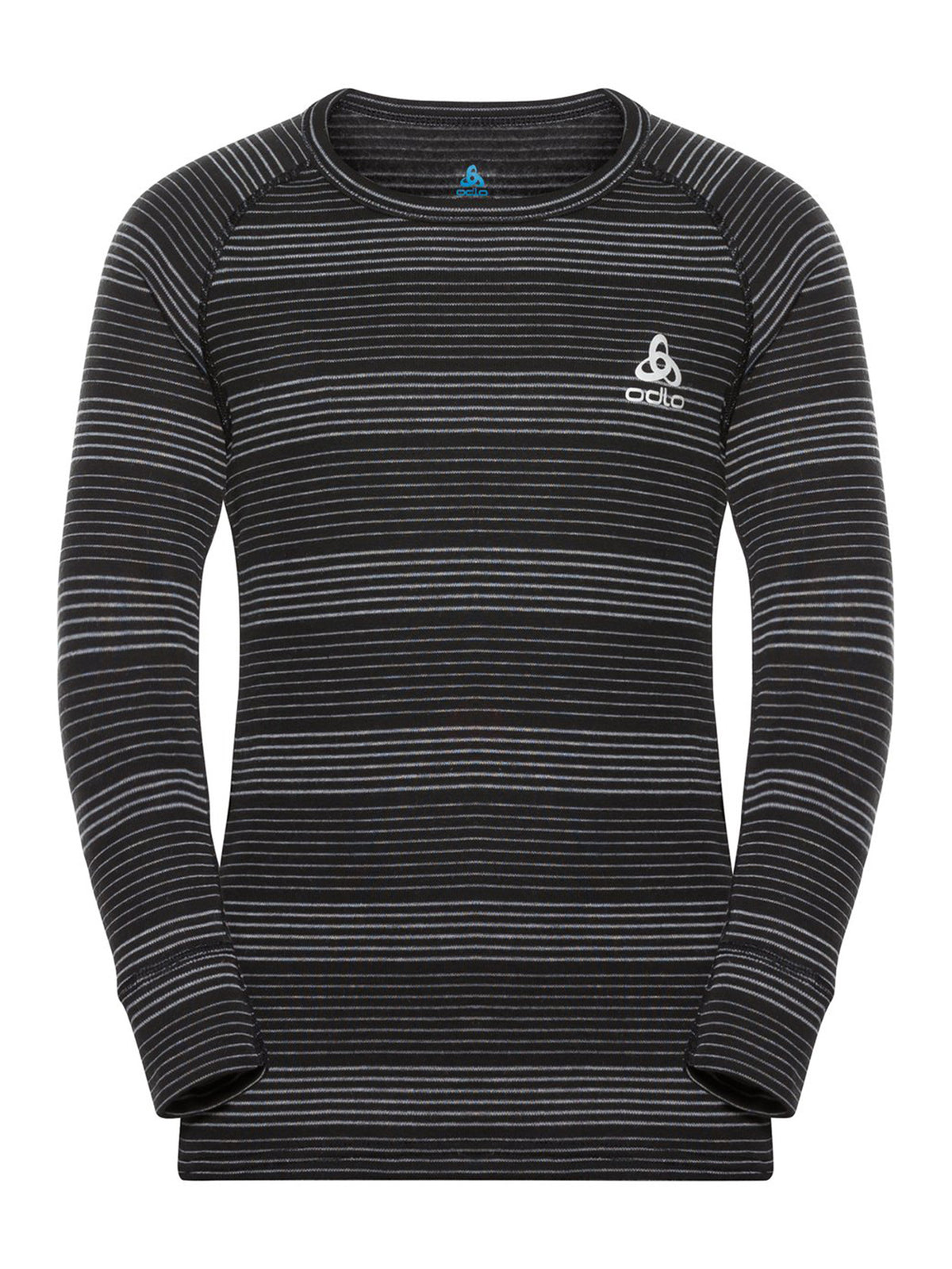 Odlo Active Warm Eco Base Layer Set Skiunterwäsche Kinder schwarz/grau schwarz/grau Bild 2