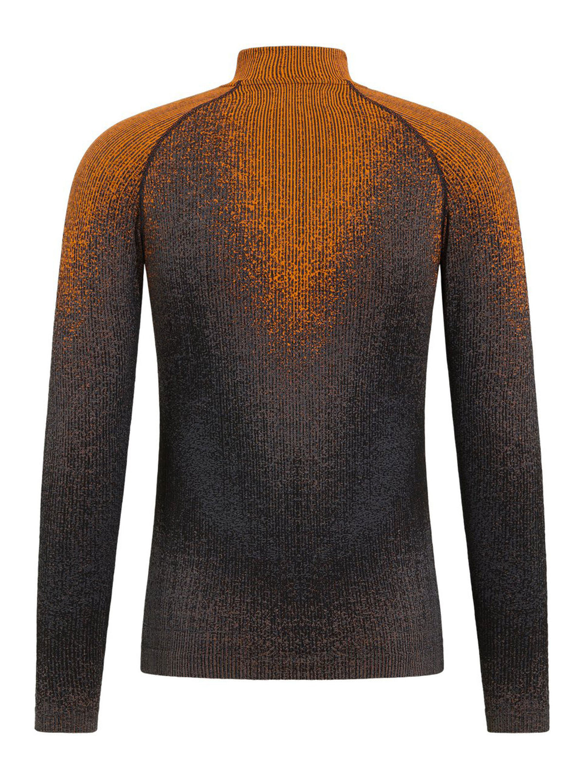 Odlo Bl Top turtle neck l/s half zip Skiunterwäsche Herren schwarz/orange schwarz/orange Bild 7