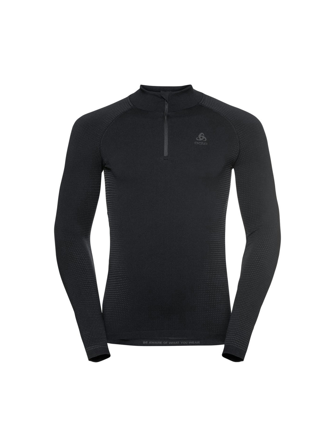 Odlo Performance Warm Eco Base Layer Skiunterwäsche Herren dunkelgrau dunkelgrau Bild 1