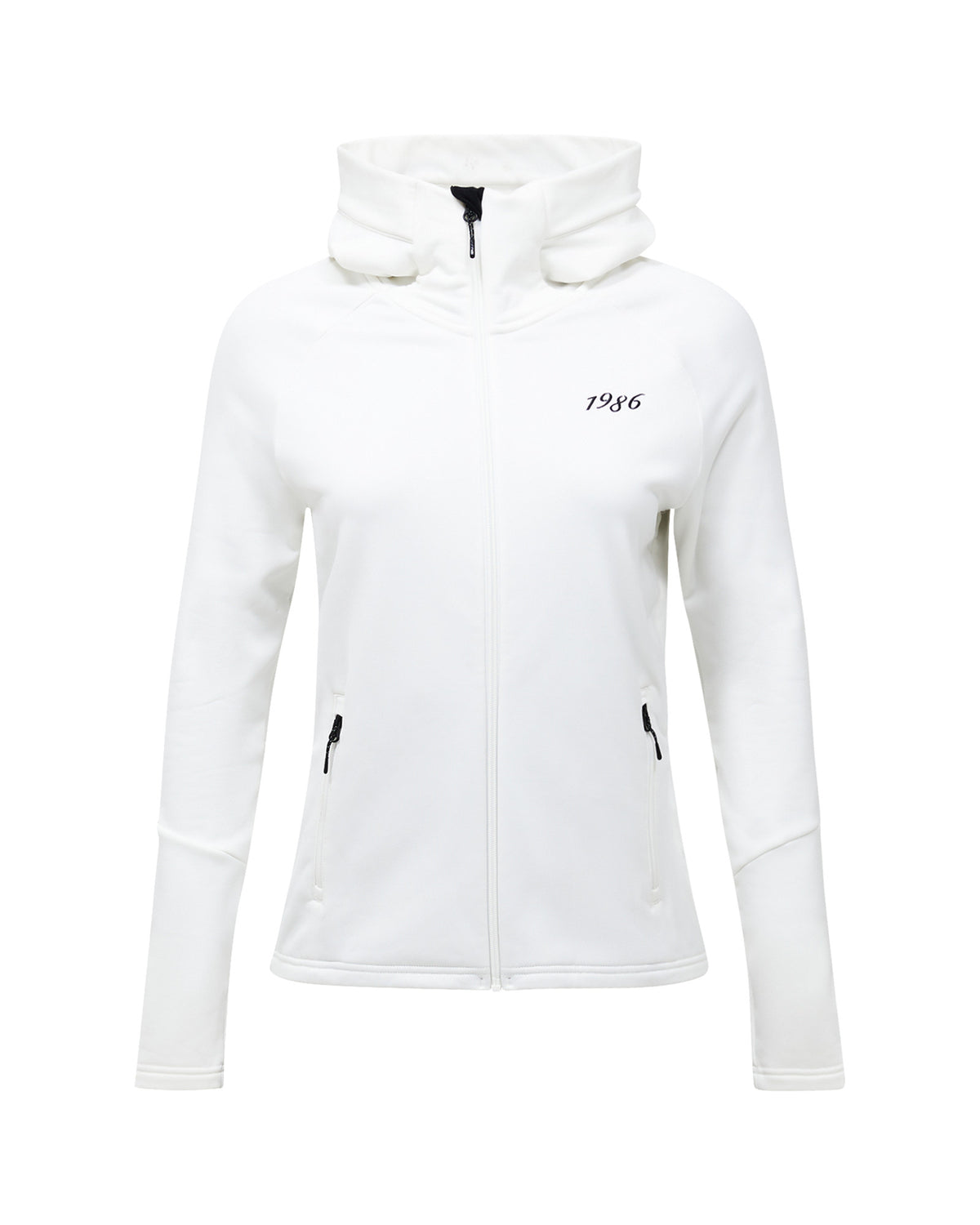 Peak Performance 40Y Rider Zip Hood Damen-Fleecejacke OFFWHITE Bild 1