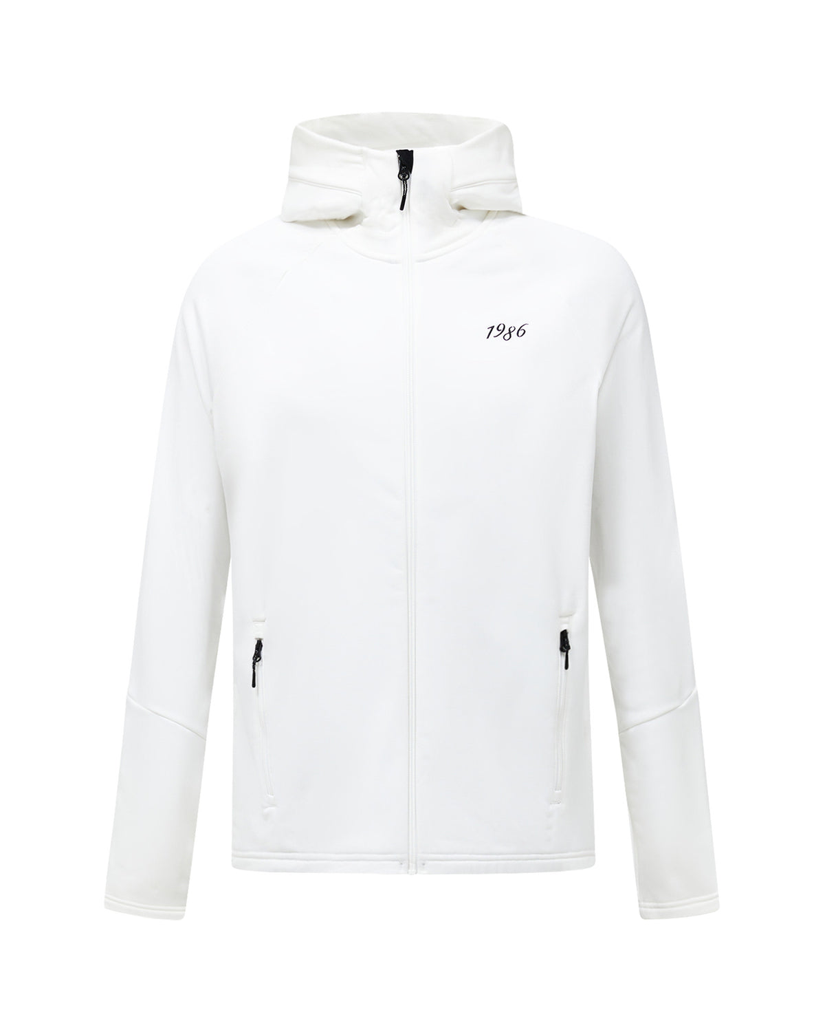 Peak Performance 40Y Rider Zip Hood Herren-Fleecejacke weiss Bild 1