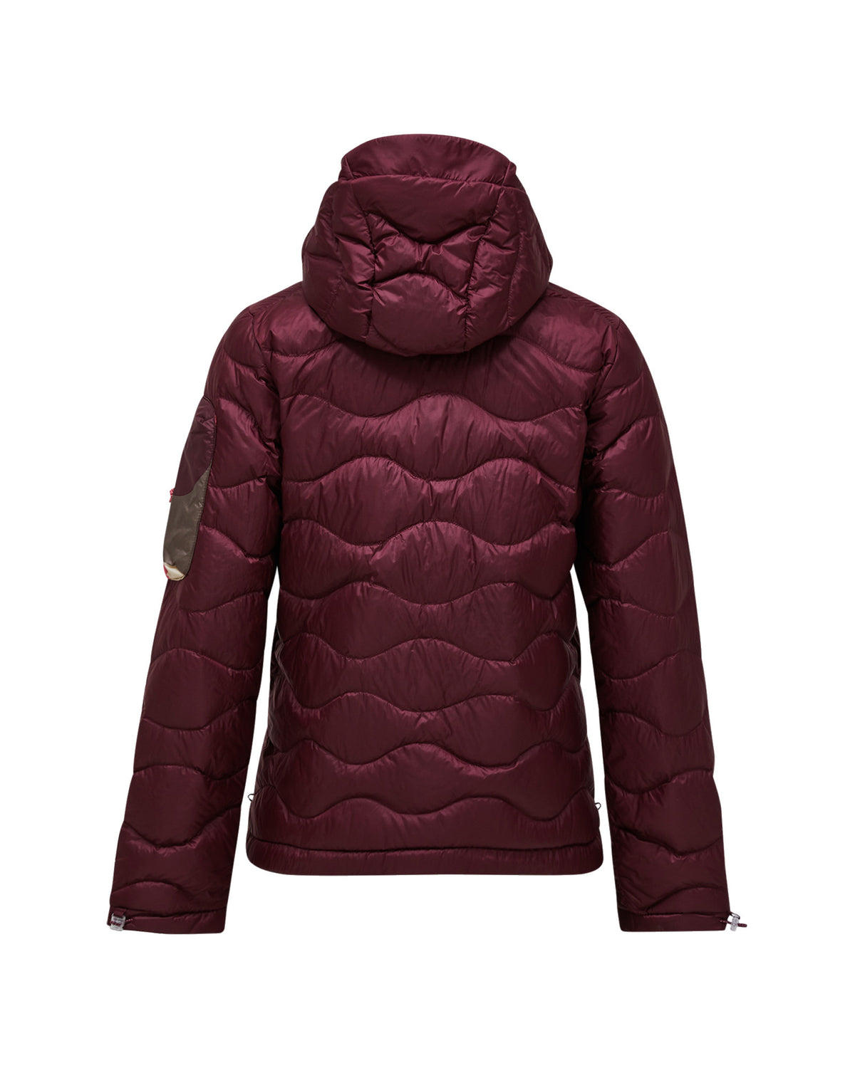 Peak Performance AOP Helium Utility Down Damen-Daunenjacke weinrot Bild 2