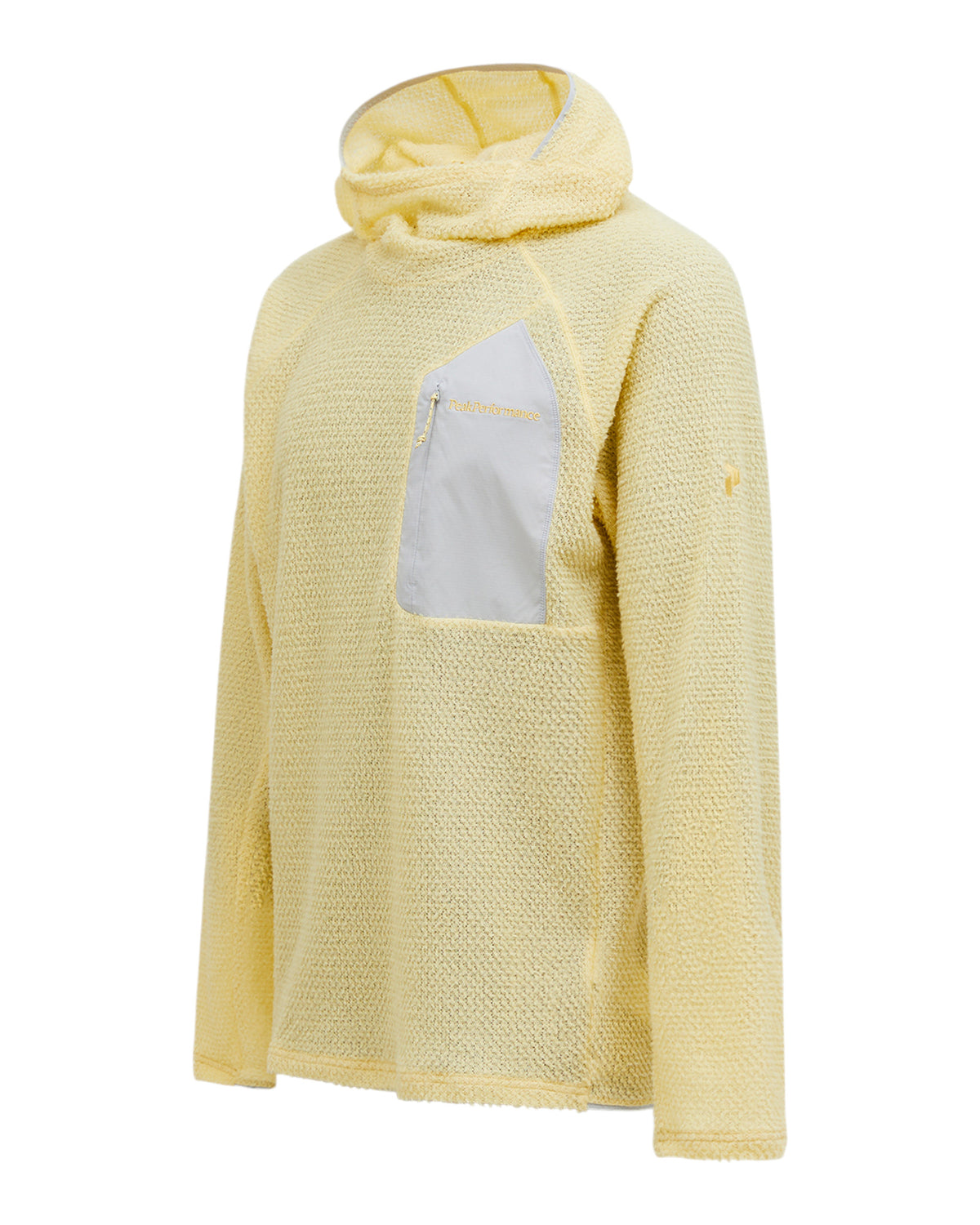 Peak Performance Freelight Alpha Hood Herren-Fleecepullover gelb/grau Bild 3