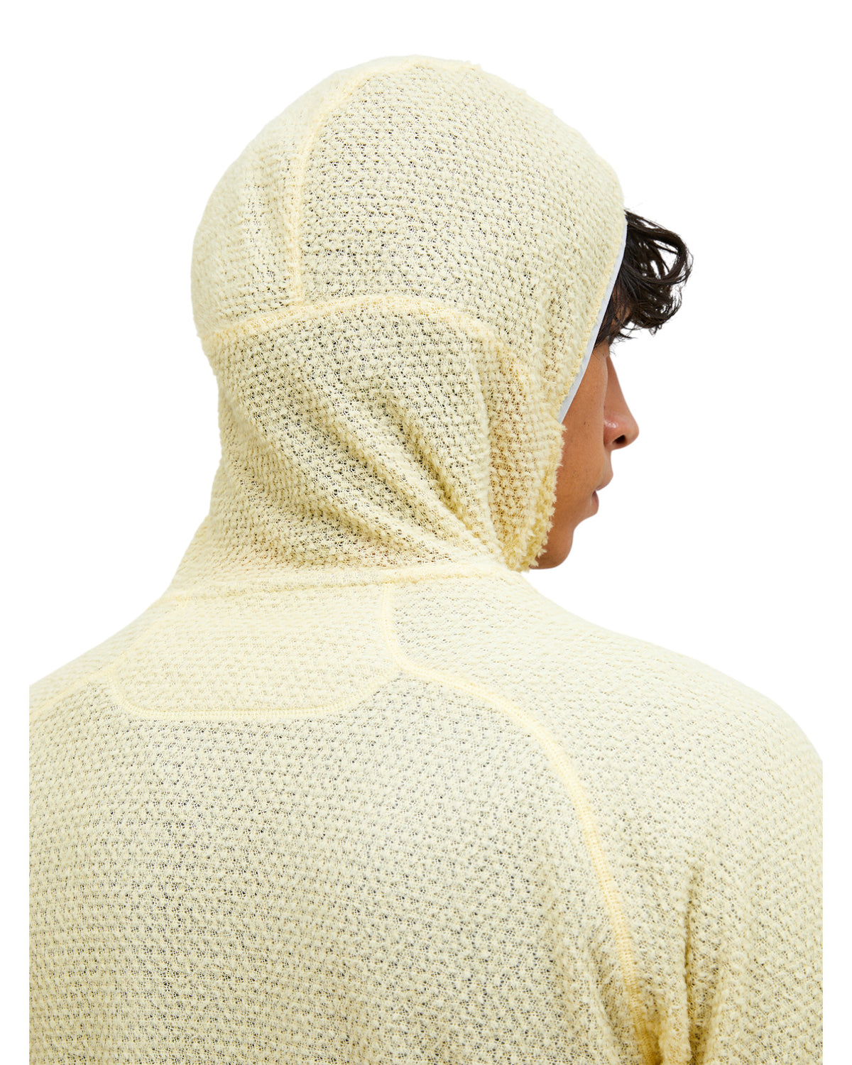 Peak Performance Freelight Alpha Hood Herren-Fleecepullover gelb/grau Bild 6