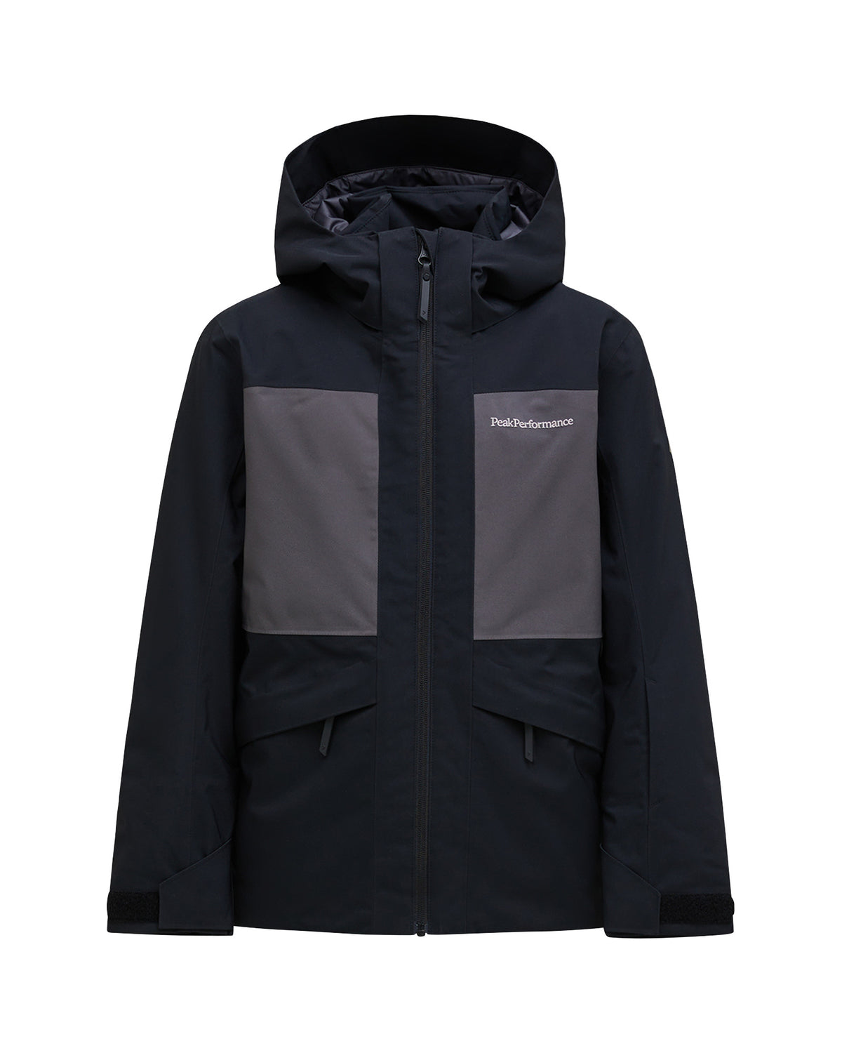 Peak Performance Gravity Insulated Kinder-Skijacke schwarz/grau Bild 1