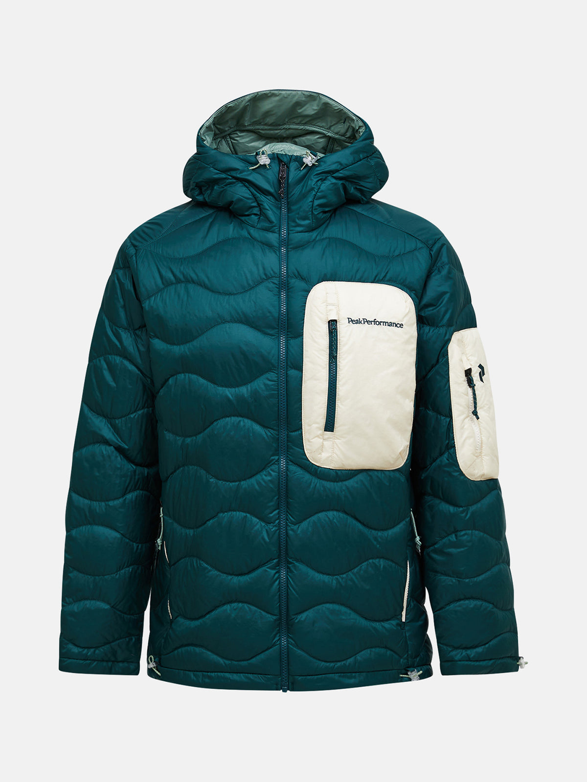 Peak Performance Helium Utility Down Hood Herren-Daunenjacke schwarz/weiss Bild 27