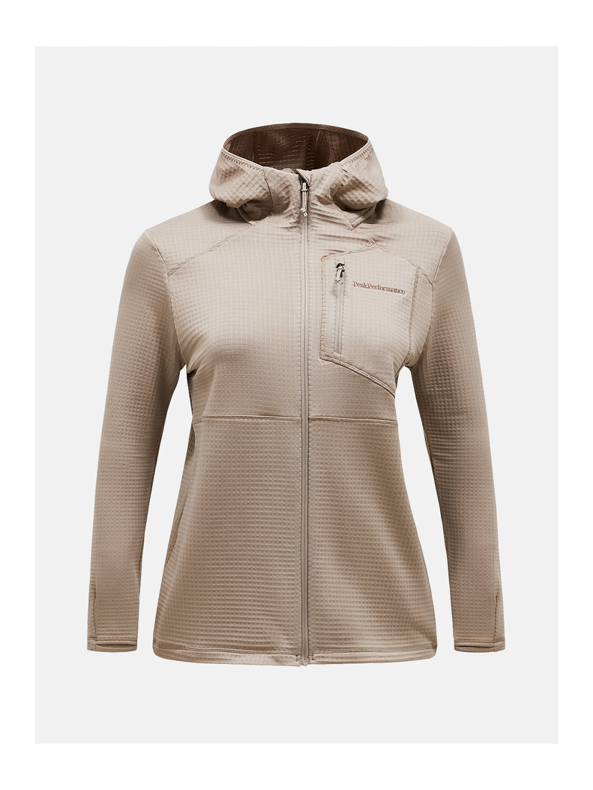 Peak Performance Trail Polartec Zip Hood Damen-Fleecejacke rosa Bild 4