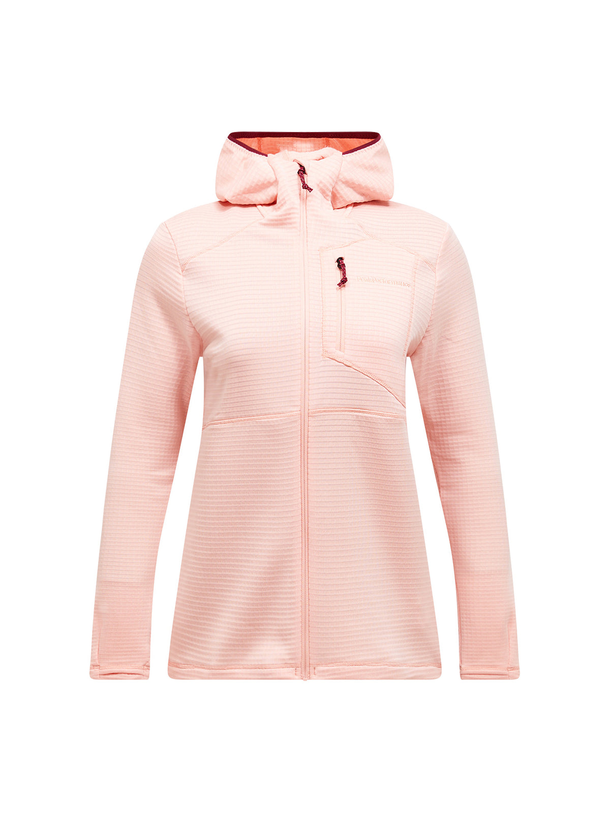 Peak Performance Trail Polartec Zip Hood Damen-Fleecejacke rosa Bild 12