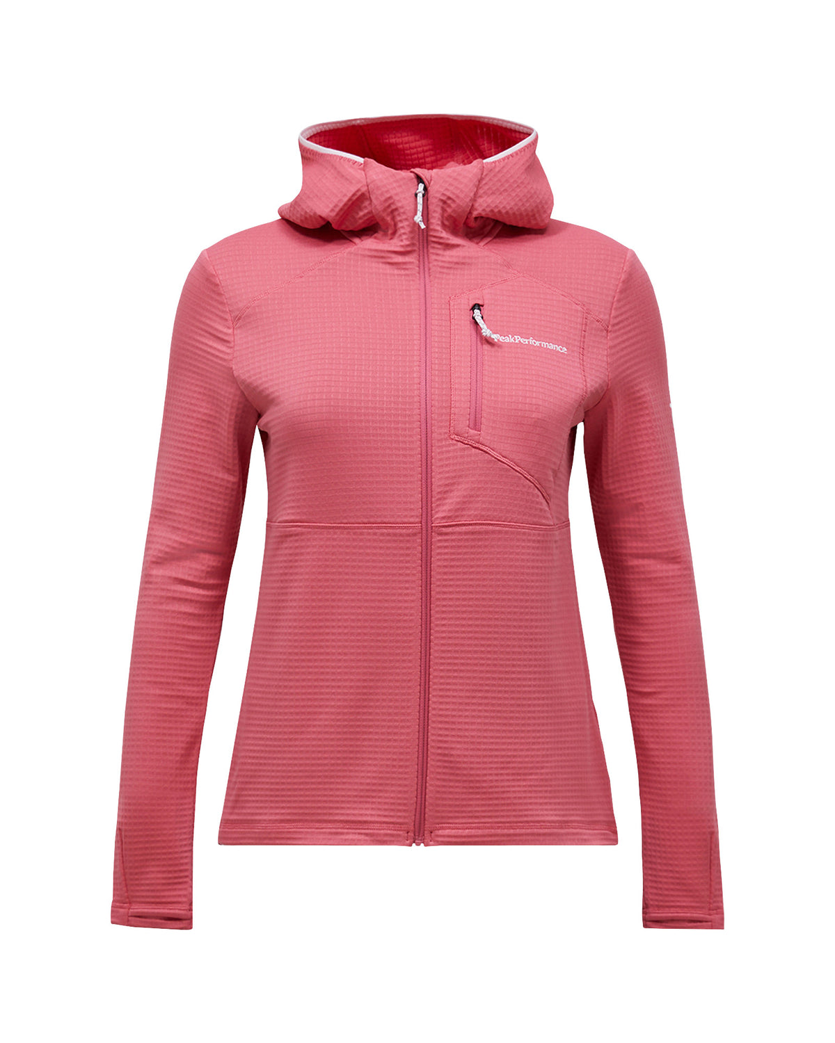 Peak Performance Trail Polartec Zip Hood Damen-Fleecejacke rosa Bild 1
