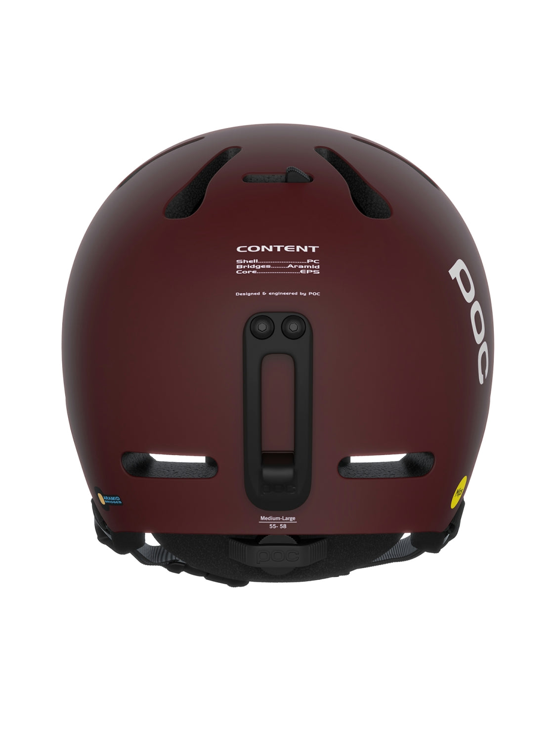 Poc Fornix MIPS Skihelm Unisex weiss weiss Bild 12
