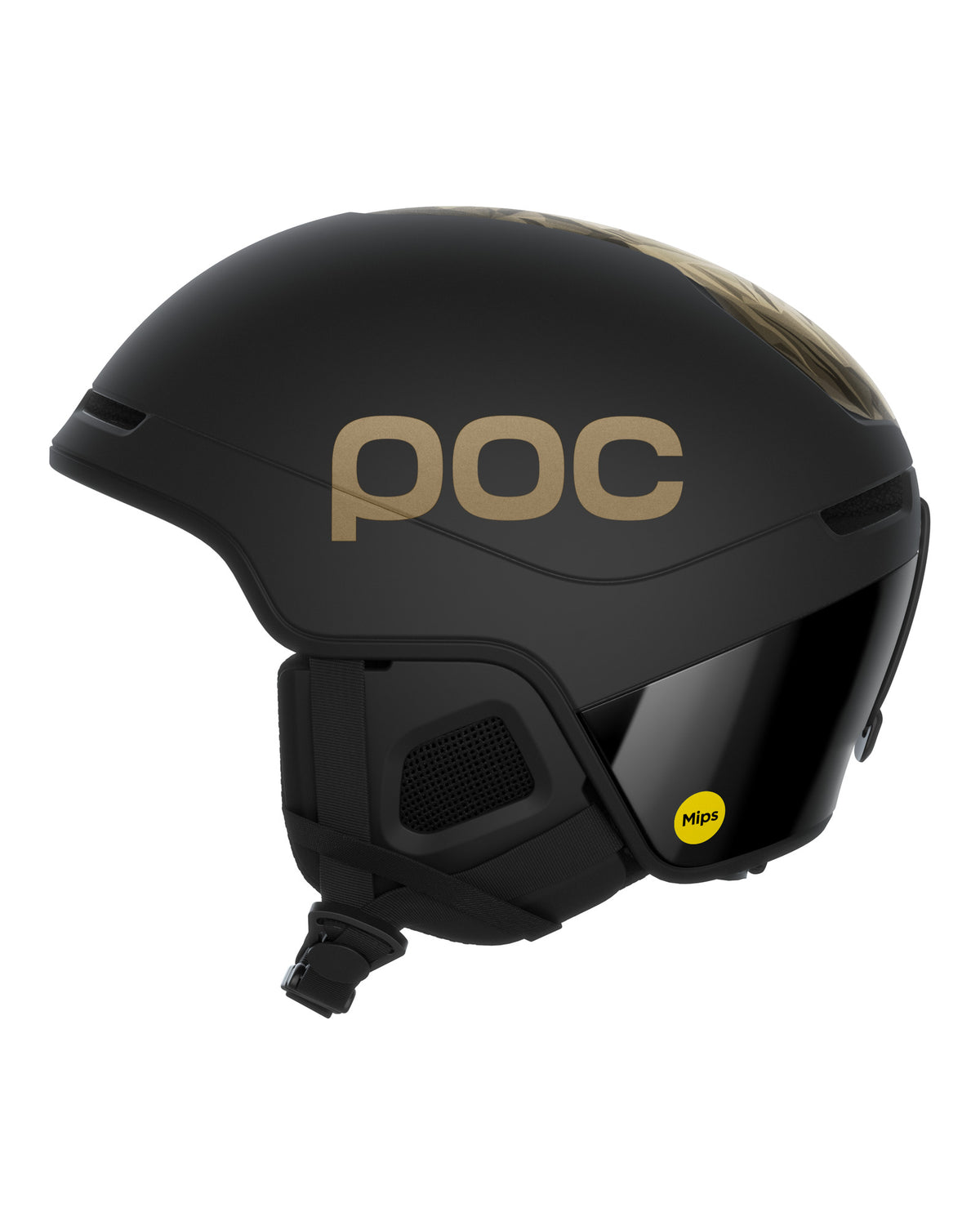POC Obex Contour Marco Odermatt Edition Unisex-Skihelm schwarz/gold schwarz Bild 1