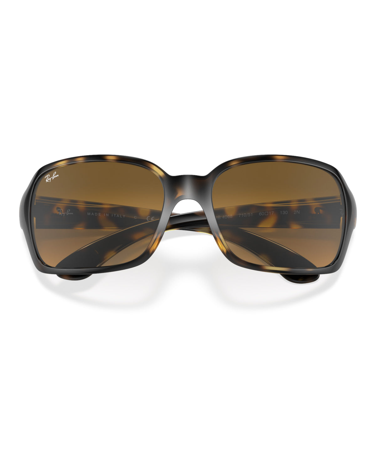 Ray-Ban RB4068 Sonnenbrille Helles Havana / Hellbraun mit Verlauf Bild 6