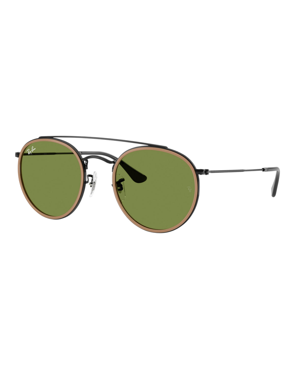 Ray-Ban Round Double Bridge RB3647N Sonnenbrille schwarz Bild 7