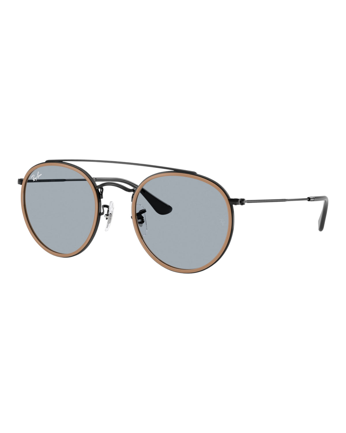 Ray-Ban Round Double Bridge RB3647N Sonnenbrille schwarz Bild 1