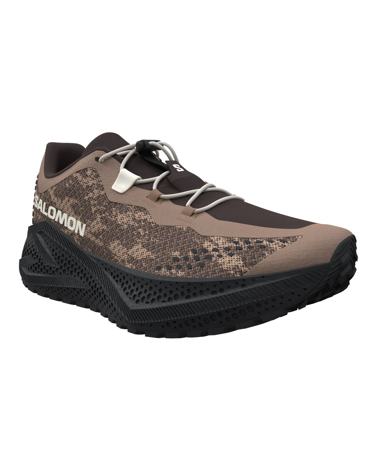 Salomon AERO GLIDE 4 GRVL Herren-Laufschuhe Braun/Schwarz/Cremeweiß Bild 2