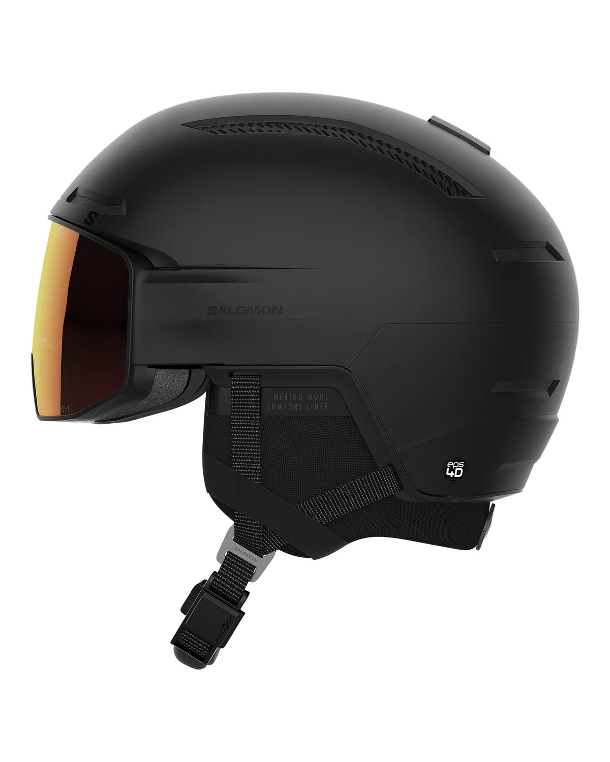 Salomon DRIVER PRIME SIGMA PLUS Unisex-Skihelm mit Visier schwarz Bild 4
