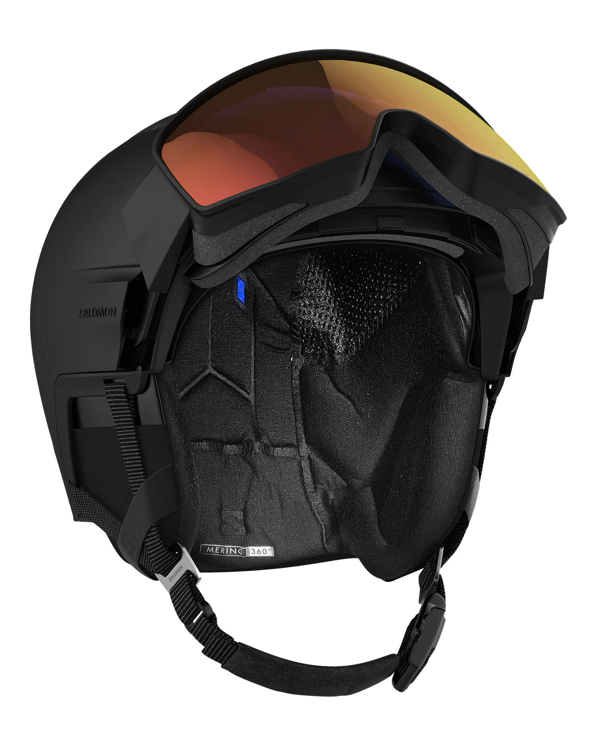 Salomon DRIVER PRIME SIGMA PLUS Unisex-Skihelm mit Visier schwarz Bild 6
