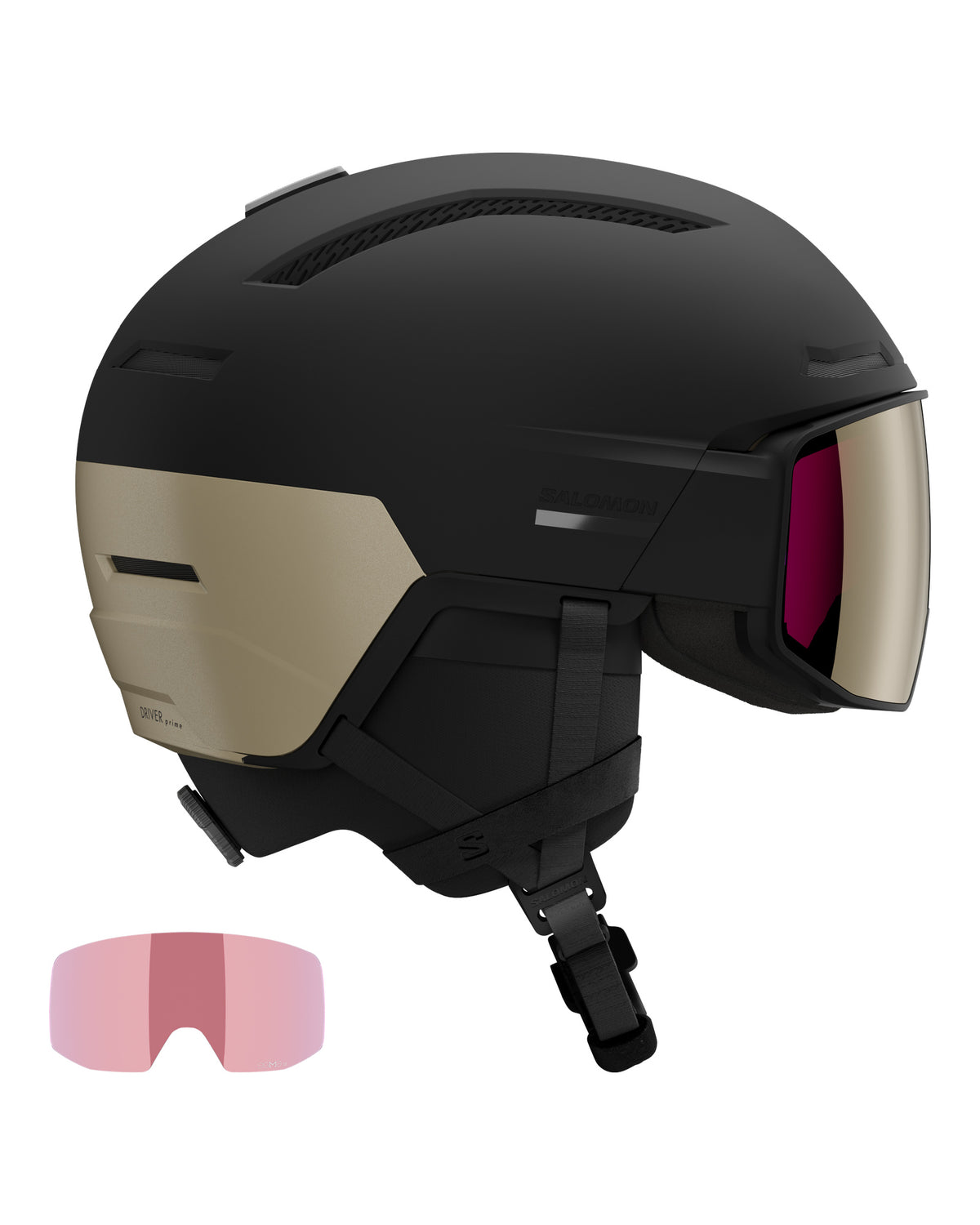 Salomon DRIVER PRIME SIGMA PLUS Unisex-Skihelm mit Visier schwarz Bild 13