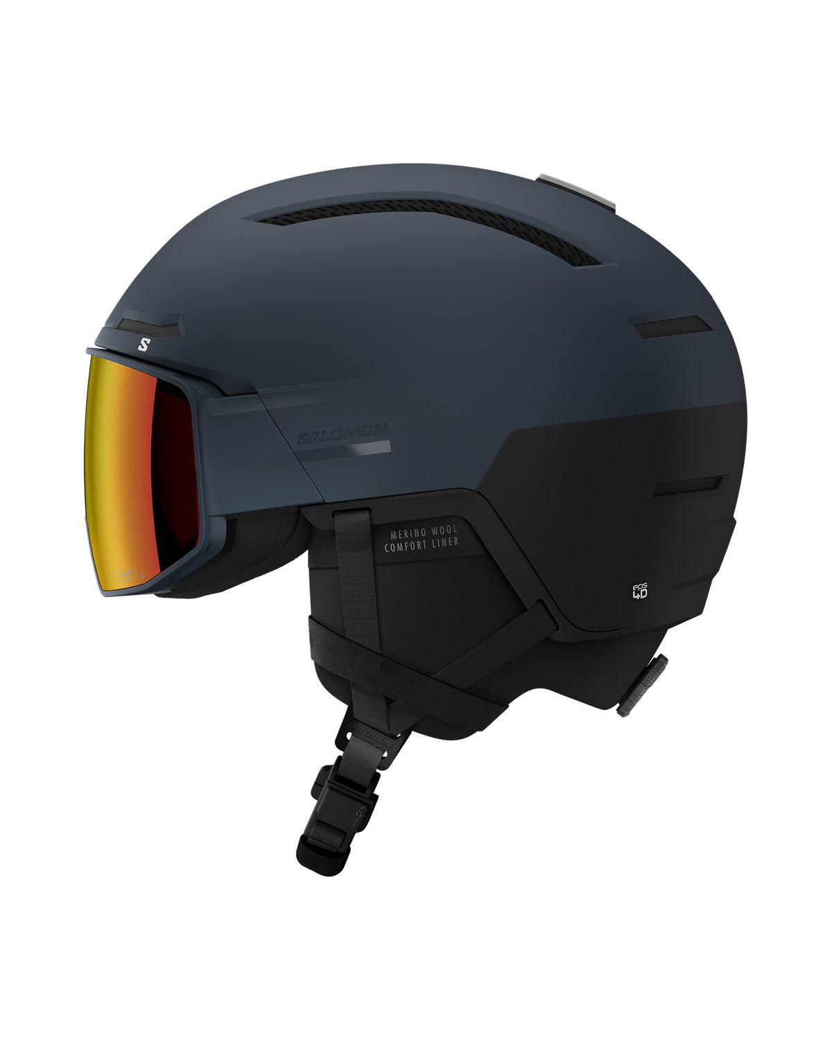 Salomon DRIVER PRIME SIGMA PLUS Unisex Ski Helmet with Visor black Image 16