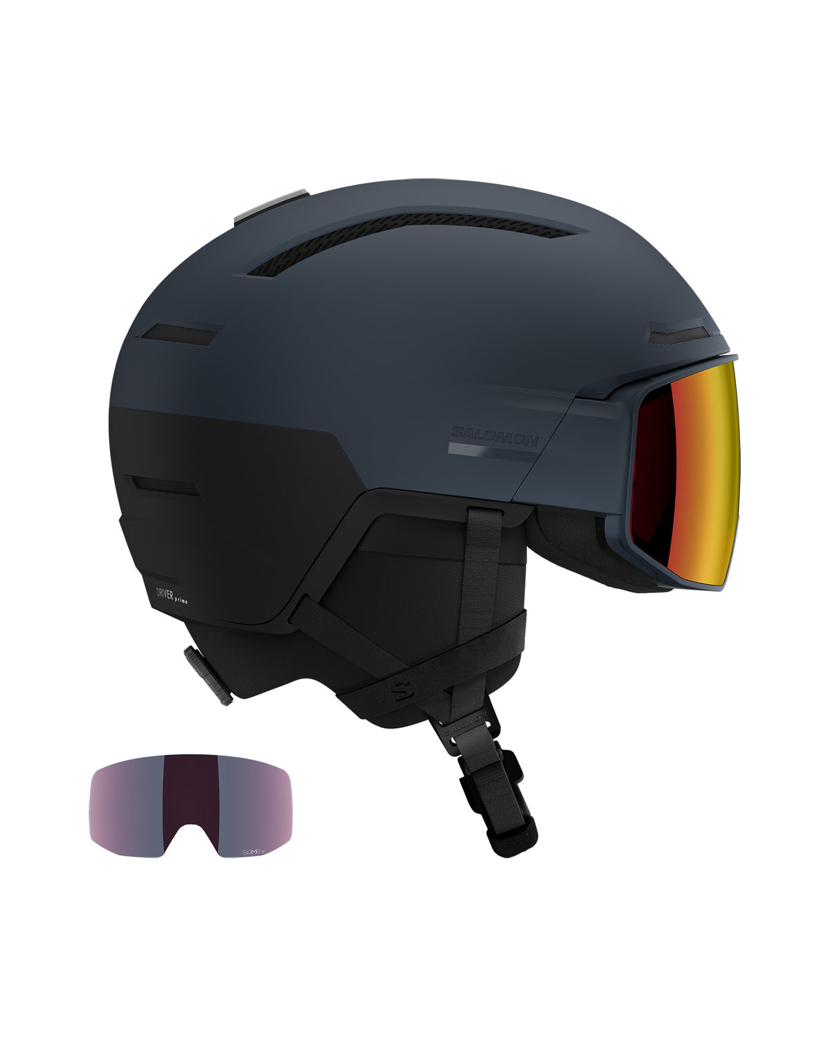 Salomon DRIVER PRIME SIGMA PLUS Unisex Ski Helmet with Visor black Image 20