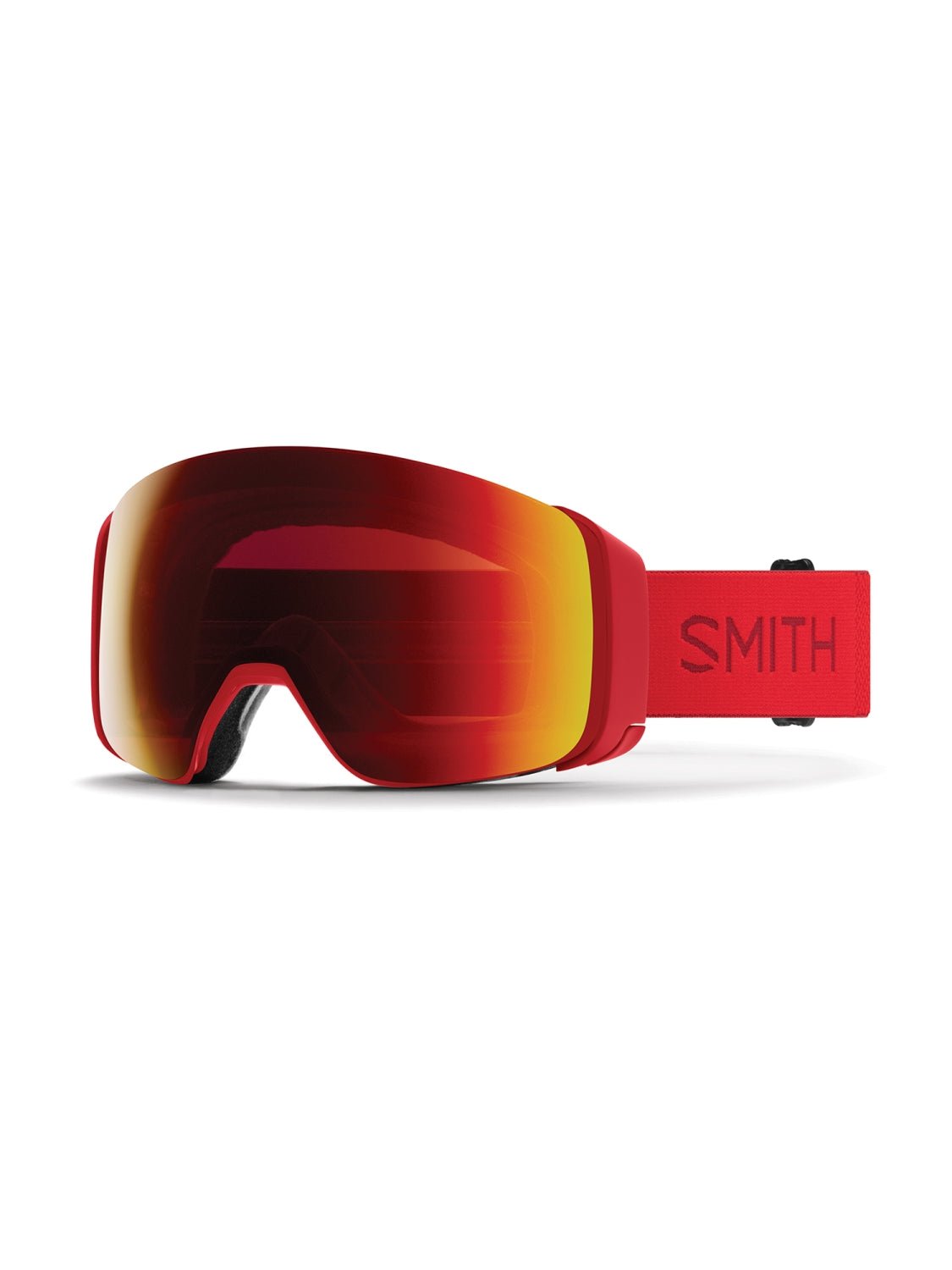Smith 4D MAG Skibrille Unisex schwarz/rot schwarz/rot Bild 5