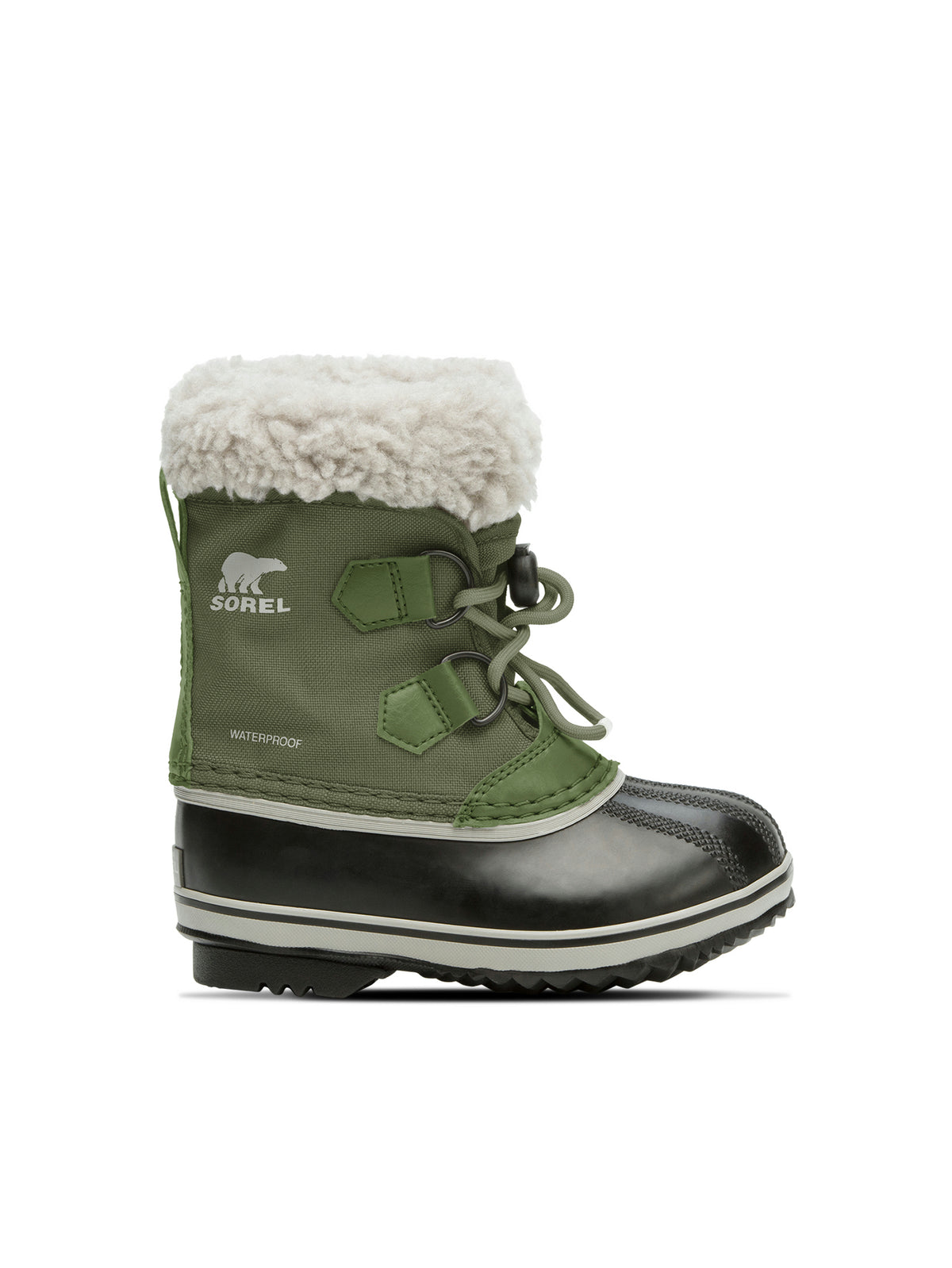 Sorel Yoot Pac Nylon Boot Winterschuhe Kinder schwarz/grün schwarz/grün Bild 1