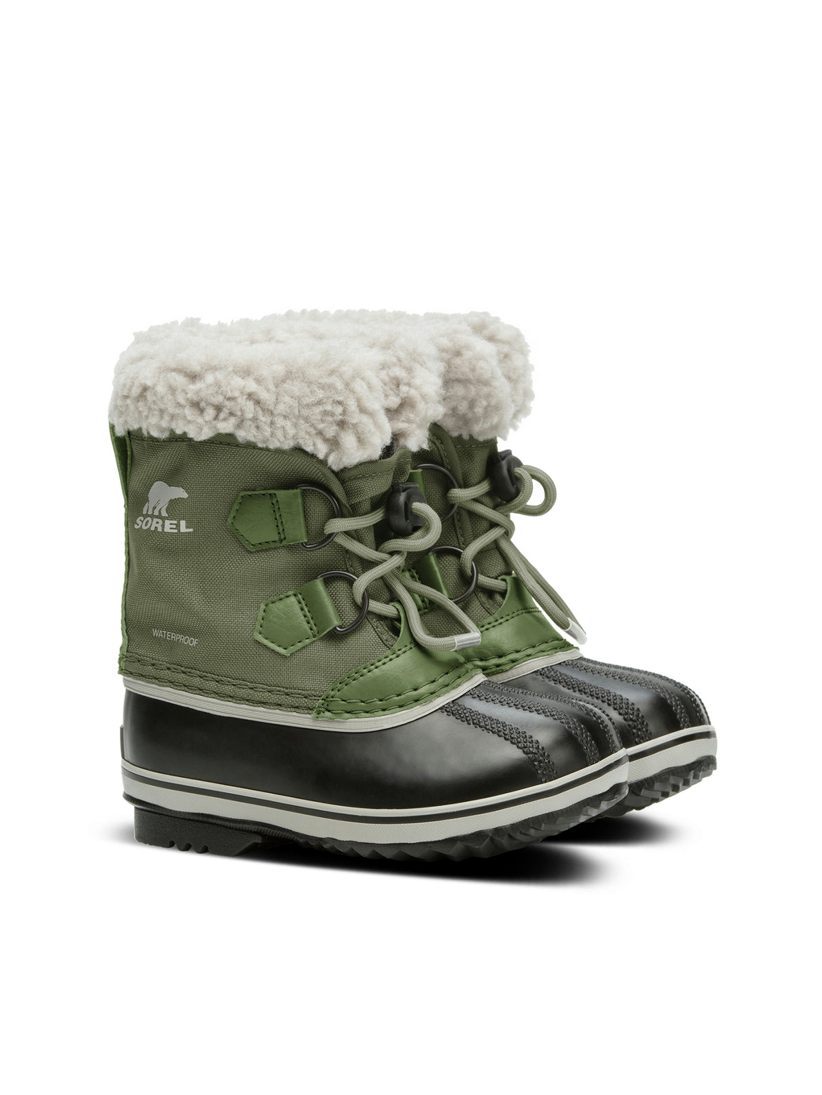 Sorel Yoot Pac Nylon Boot Winterschuhe Kinder schwarz/grün schwarz/grün Bild 2