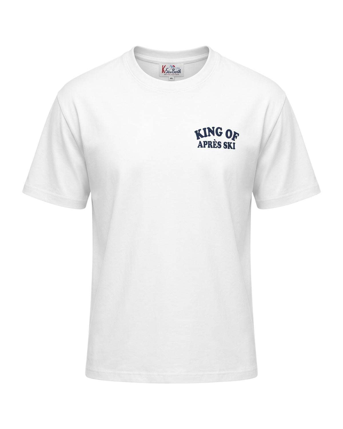St. Barth Delmar Herren-Oversize-T-Shirt Bear Après Ski Off-White Bild 2