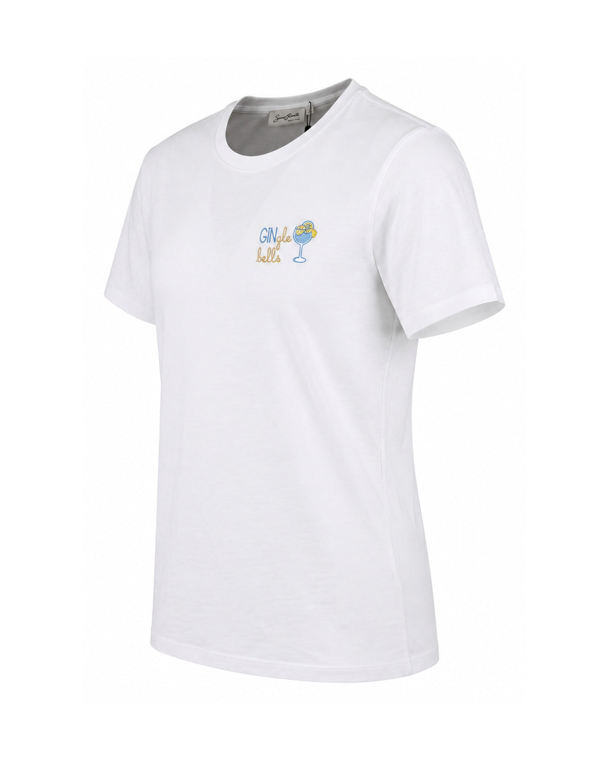 St. Barth Emilie Damen-T-Shirt Jingle Bells Off-White Bild 1