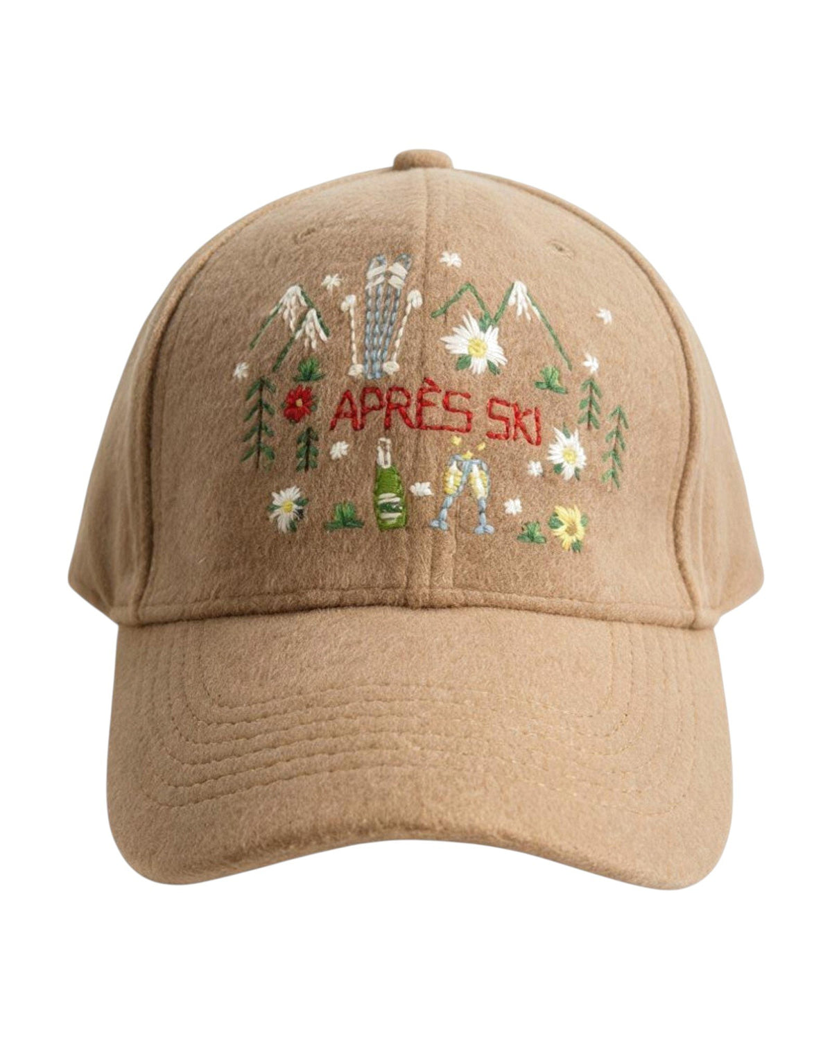 St. Barth Felt Herren-Baseballcap Après Ski 1941 beige Bild 1