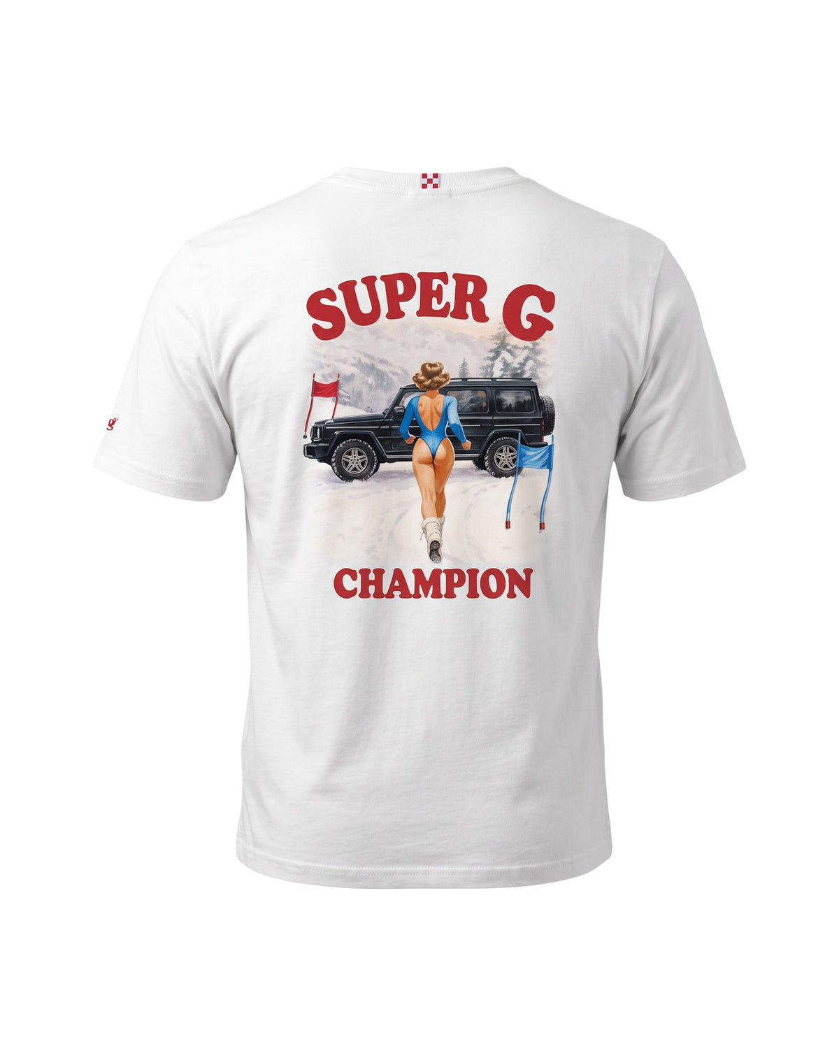 MC2 Saint Barth Arnott Warm Herren T-Shirt Super Champ Off-White Off-White Bild 3