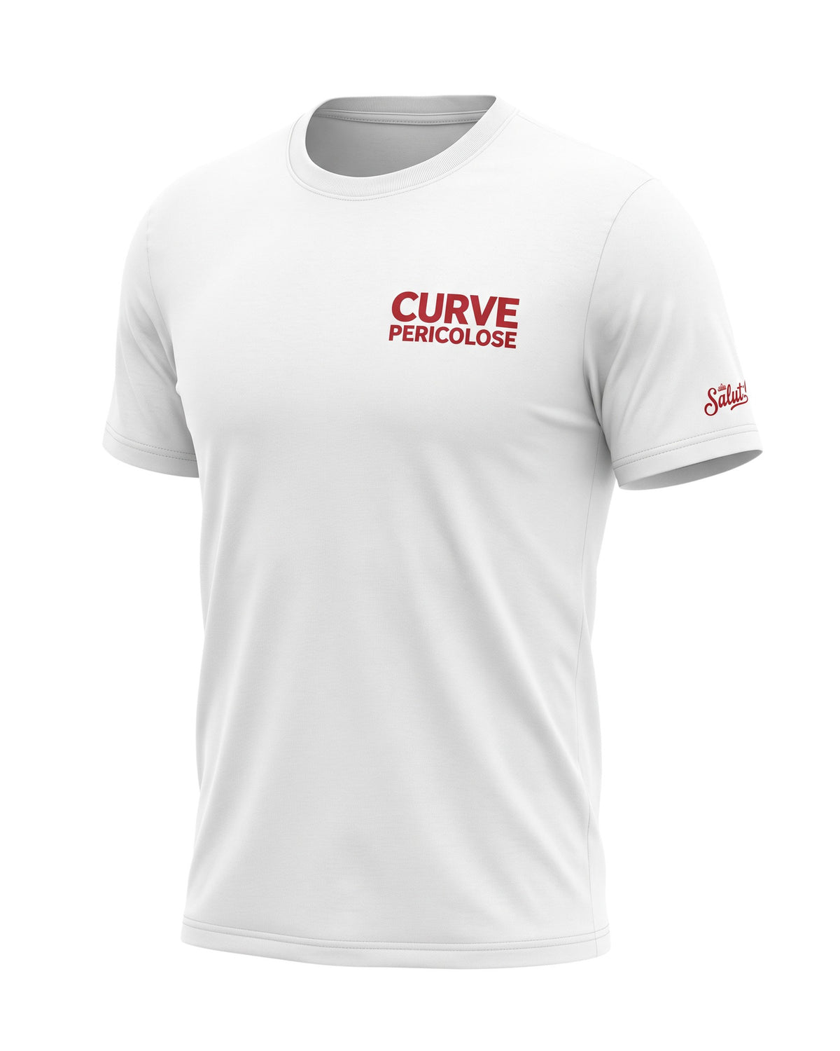 MC2 Saint Barth Arnott Warm Herren T-Shirt Curve Pericolose Off-White Off-White Bild 1