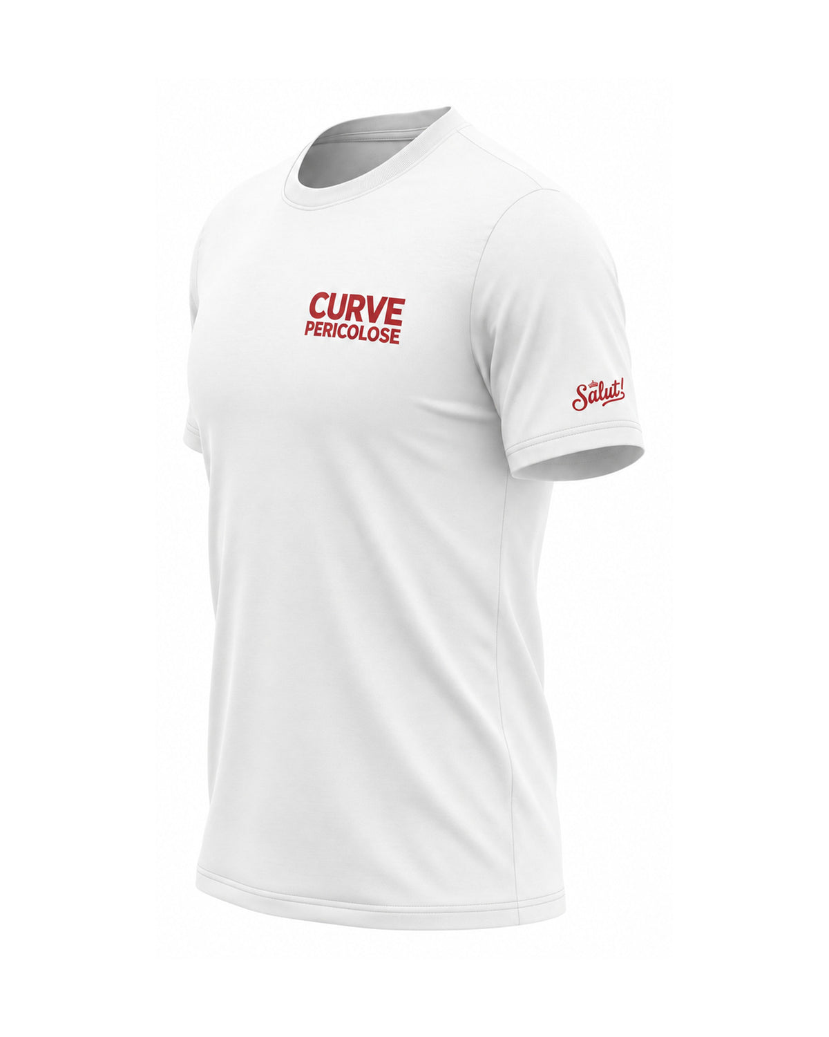 MC2 Saint Barth Arnott Warm Herren T-Shirt Curve Pericolose Off-White Off-White Bild 2