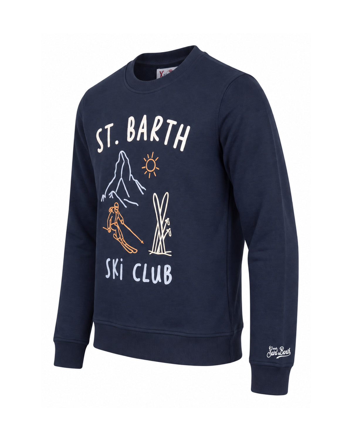 MC2 Saint Barth Hutton Kinder Sweatshirt St. Barth Ski Club Dunkelblau Dunkelblau Bild 2