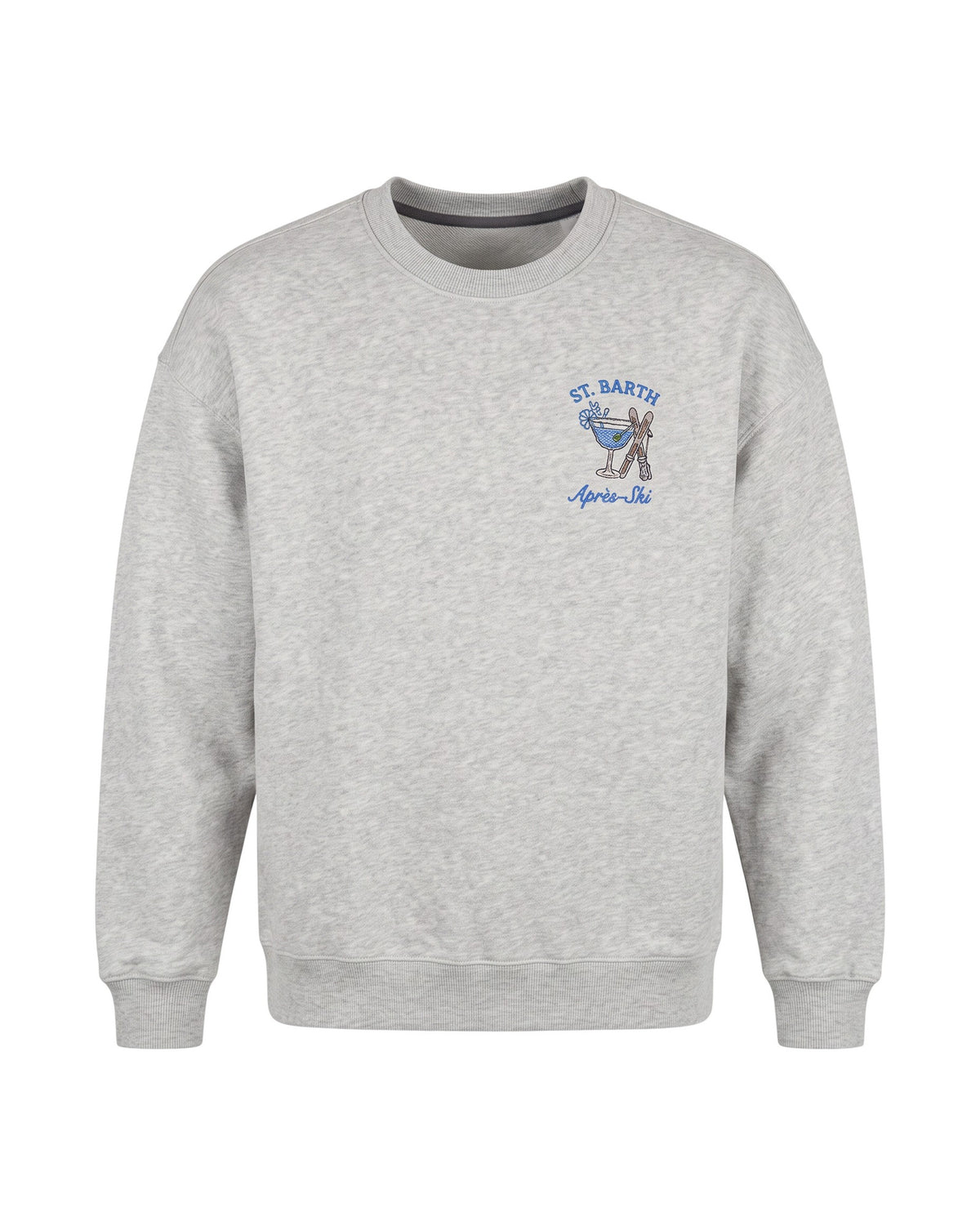 MC2 Saint Barth Stardust Damen Sweatshirt Après Ski Hellgrau Hellgrau Bild 1