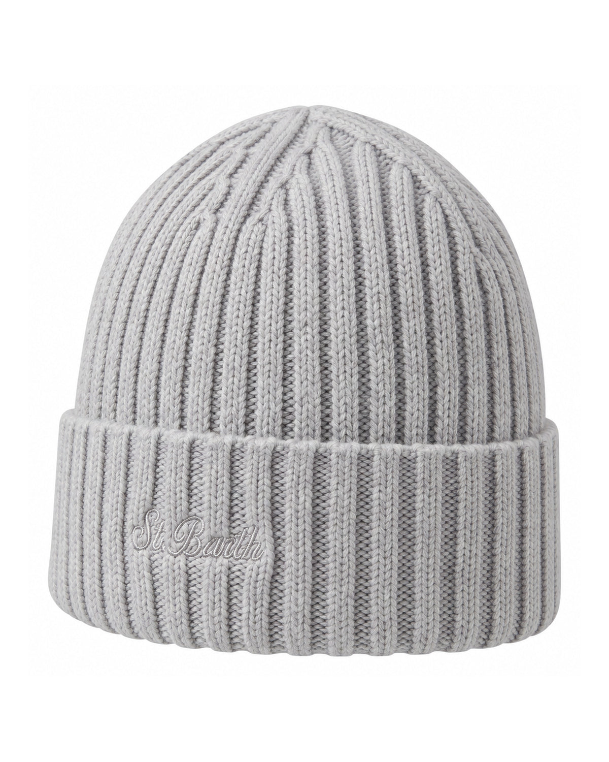 MC2 Saint Barth Wengen Herren Strickmütze aus Wolle Dunkelblau Dunkelblau Bild 10
