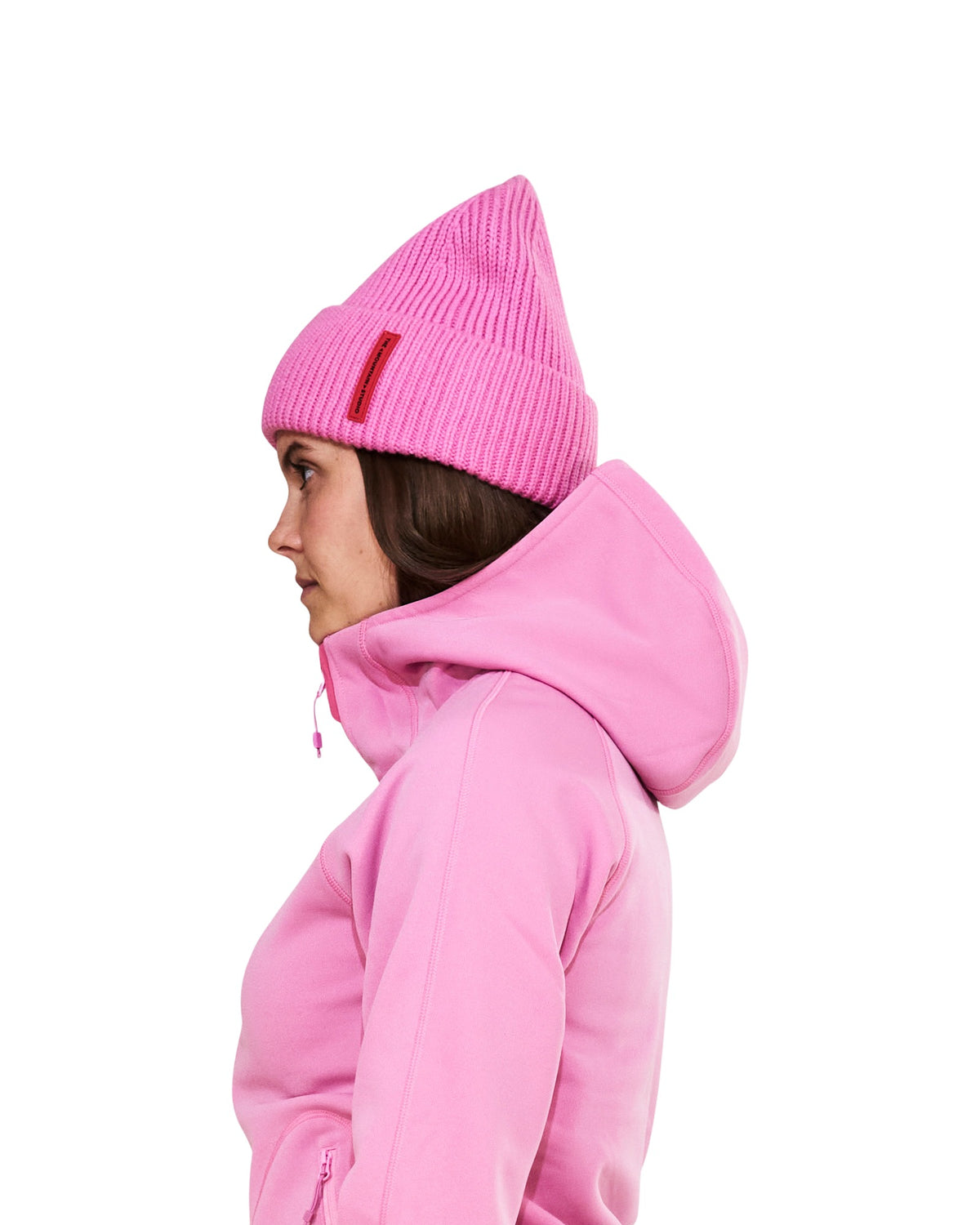 The Mountain Studio C-12 Are Unisex-Wollmütze – Almond Milk Off-White Bild 13