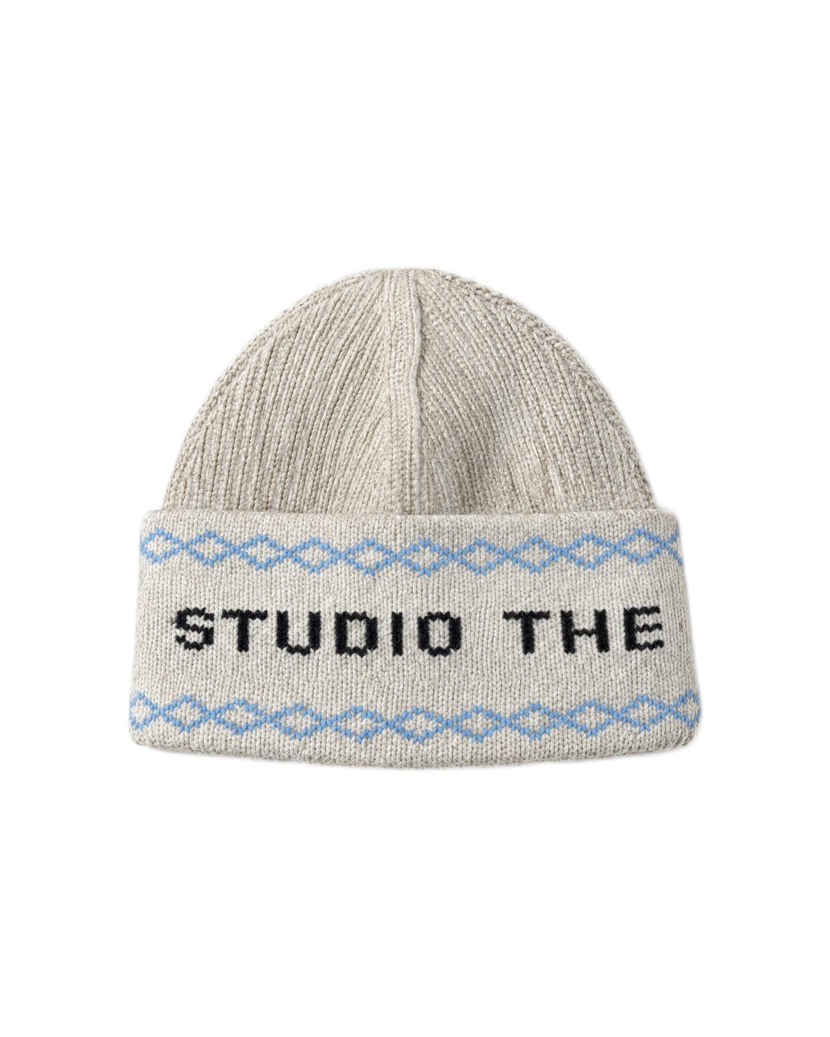 The Mountain Studio C-21 Unisex-Strickmütze – Almond Milk Off-White Bild 2