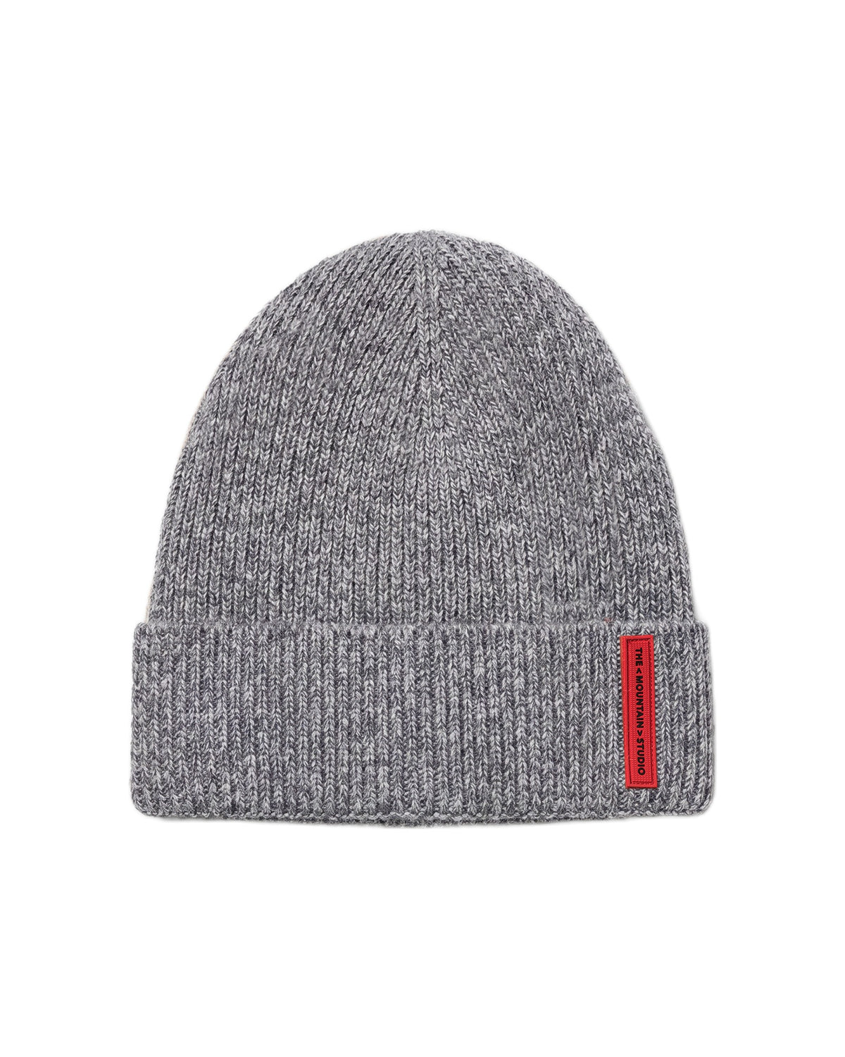 The Mountain Studio C-22 Unisex-Strickmütze – Grey Melange grau Bild 1