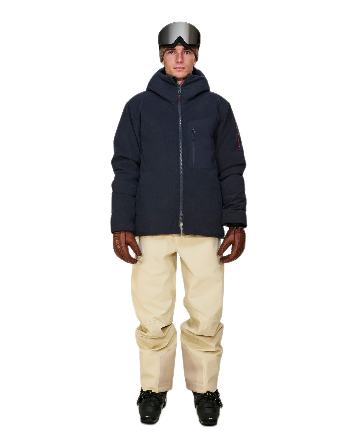 The Mountain Studio D-1 RC Herren-Daunenjacke – Delicioso Brown braun Bild 13