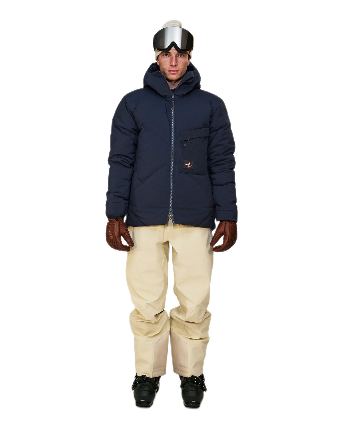 The Mountain Studio D-1 RC Herren-Daunenjacke – Delicioso Brown braun Bild 16