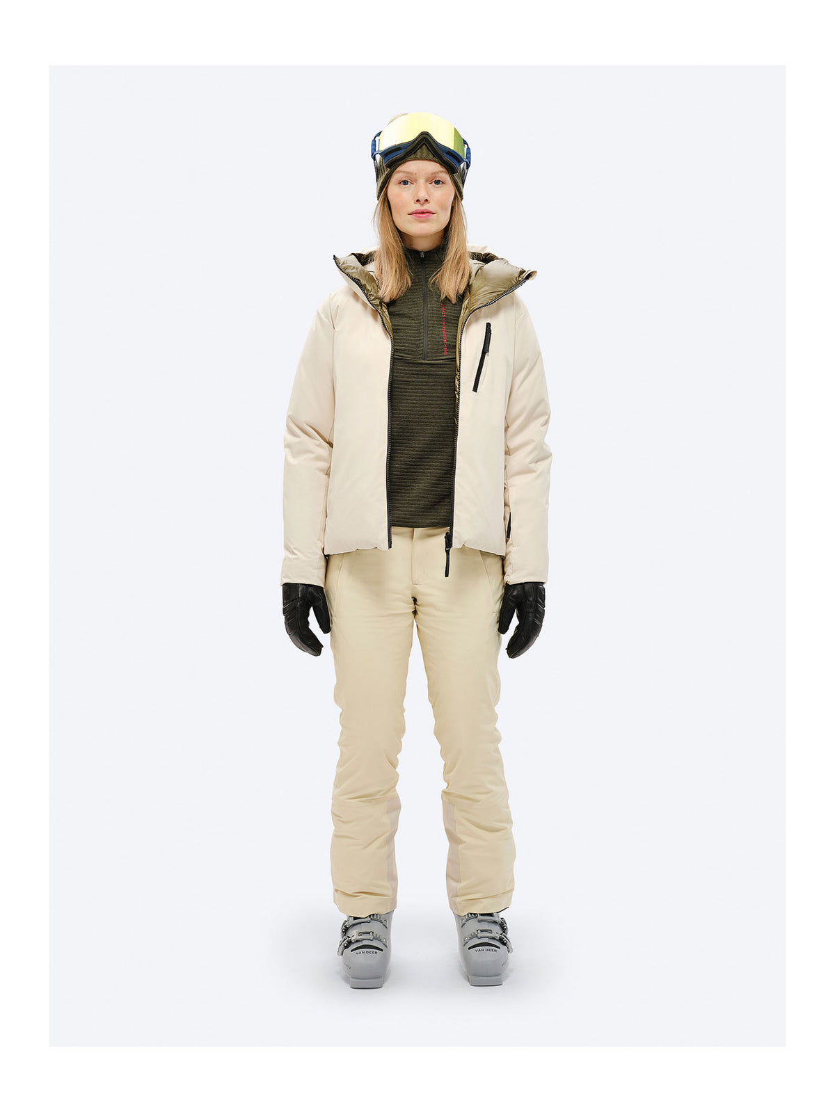 The Mountain Studio W.Pertex Down Jacket Damen schwarz schwarz Bild 21