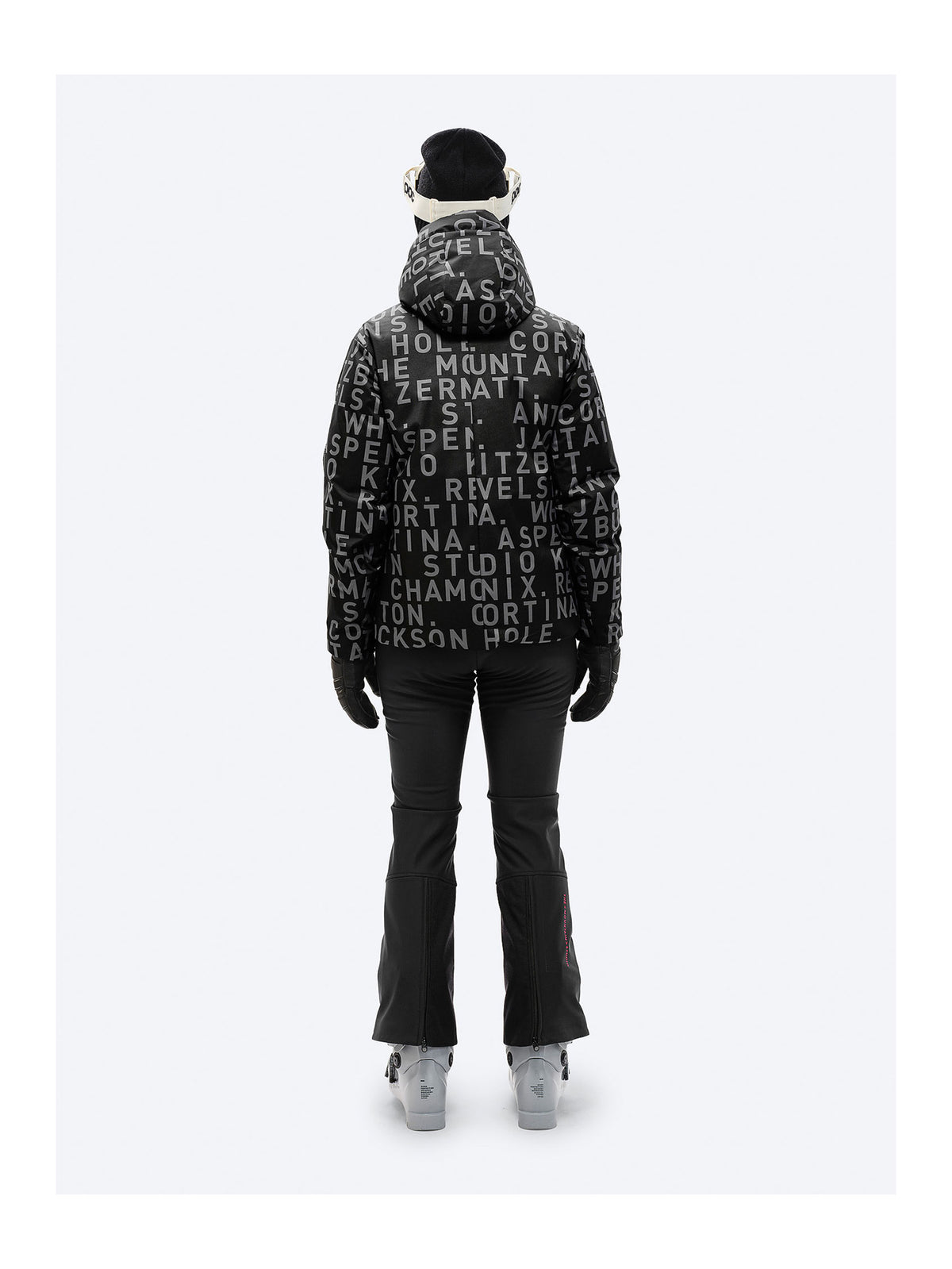 The Mountain Studio W.Pertex Down Jacket Damen schwarz schwarz Bild 27