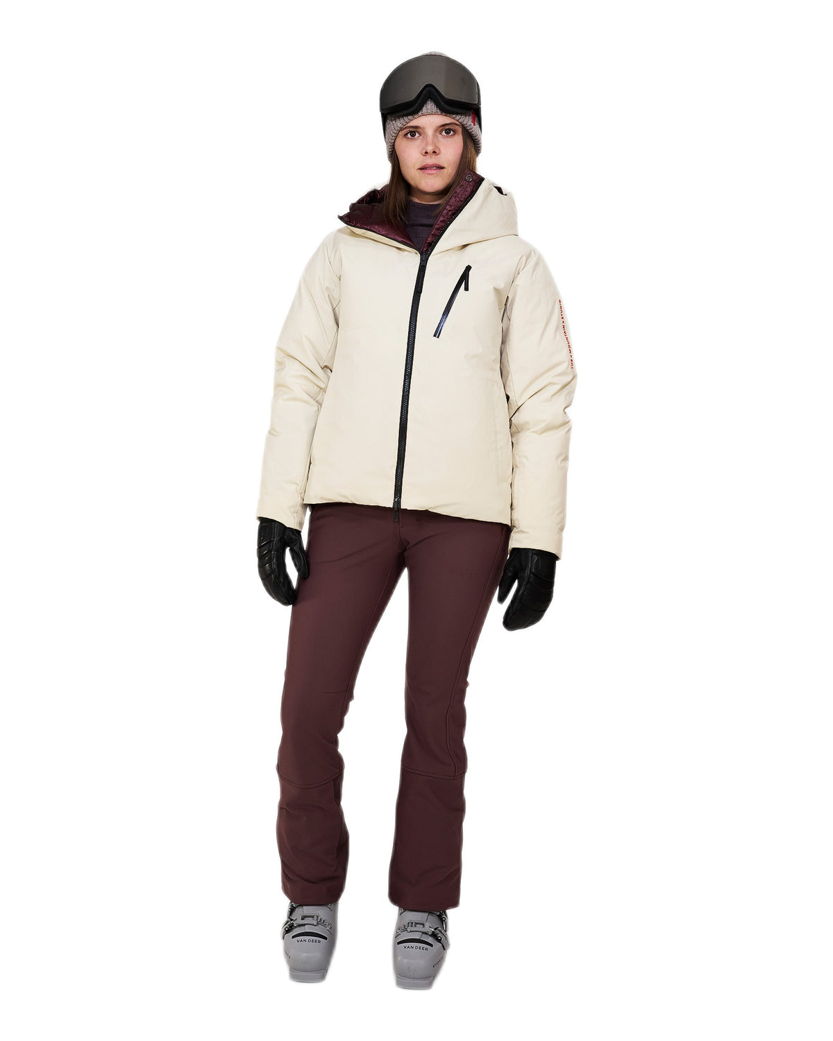The Mountain Studio D-5 WR Damen-Daunenjacke – Lilac Snow-Ephemera - THE MOUNTAIN STUDIO - MEINFREUDENHAUS