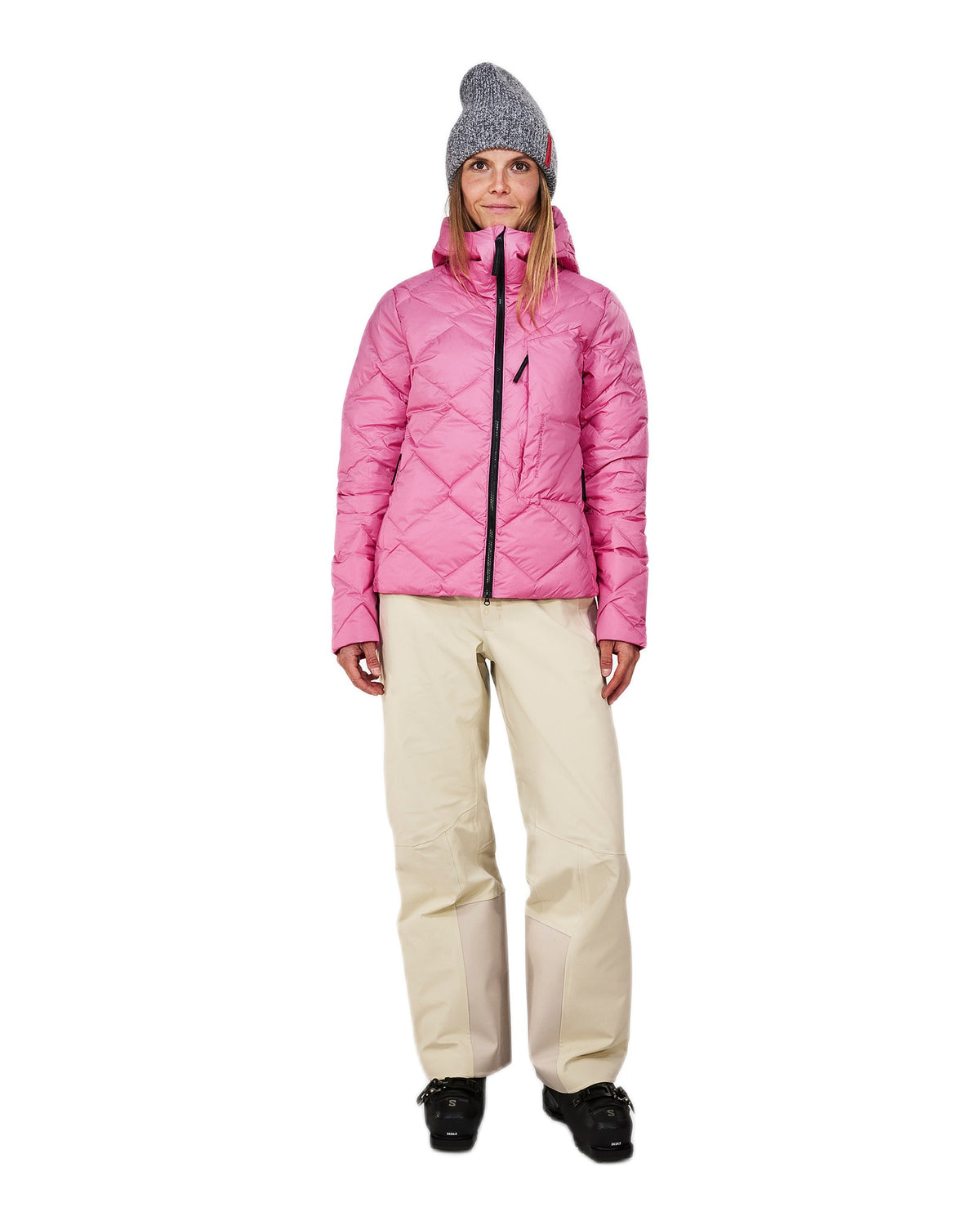 The Mountain Studio D-9 WUL Damen-Daunenjacke – Ice Water - THE MOUNTAIN STUDIO - MEINFREUDENHAUS