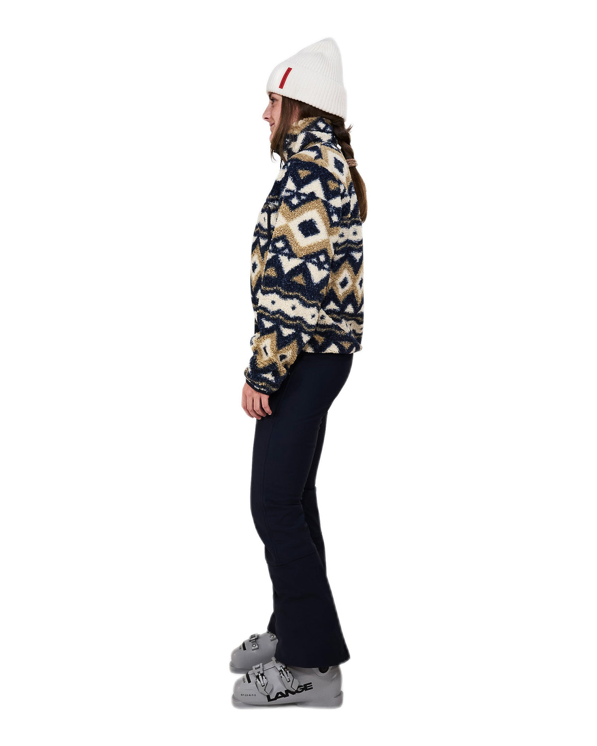 The Mountain Studio E-9 W Damen-Fleecejacke – Kelp - THE MOUNTAIN STUDIO - MEINFREUDENHAUS