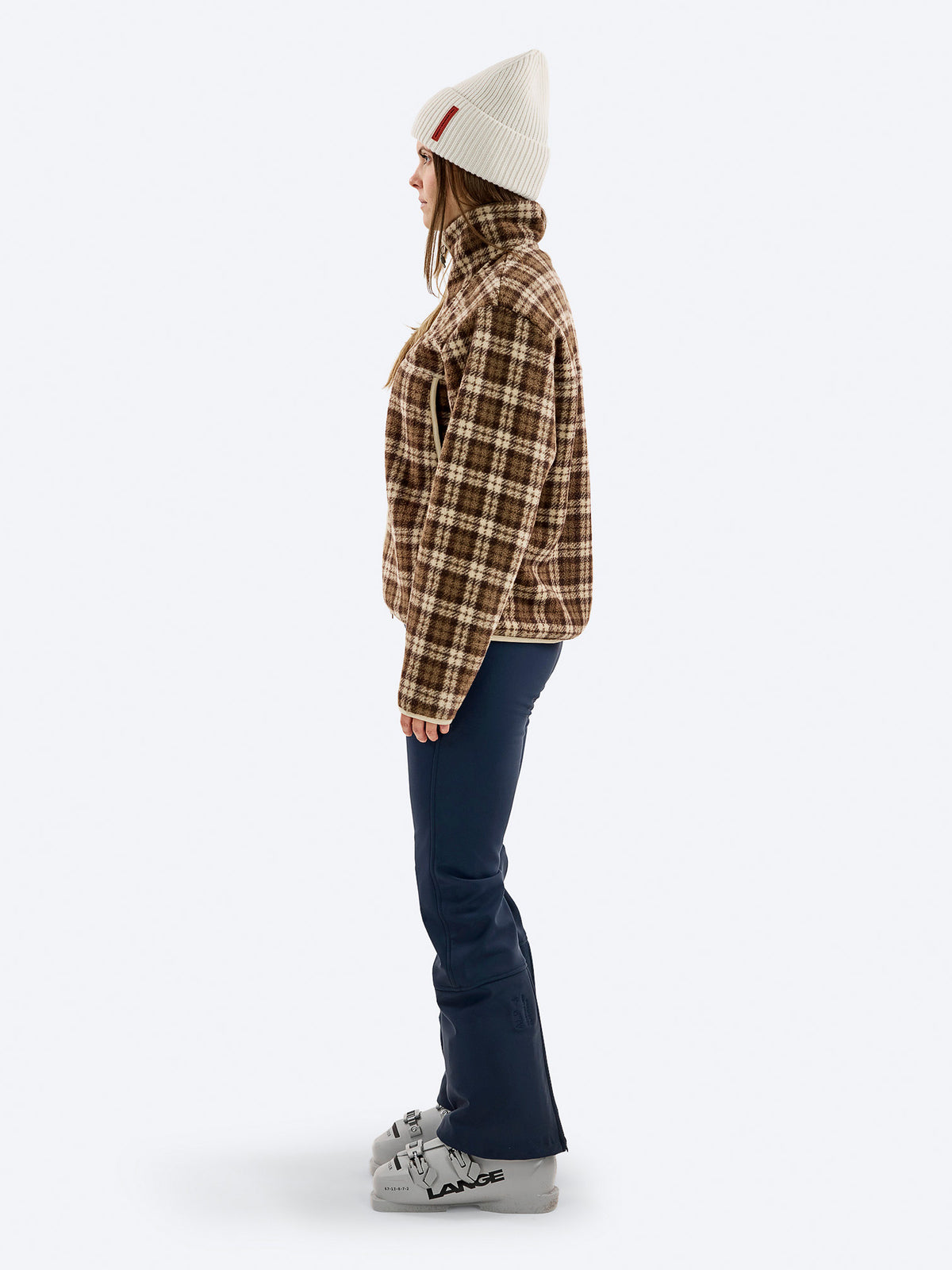 The Mountain Studio E-9 W Midlayer Damen braun braun Bild 3