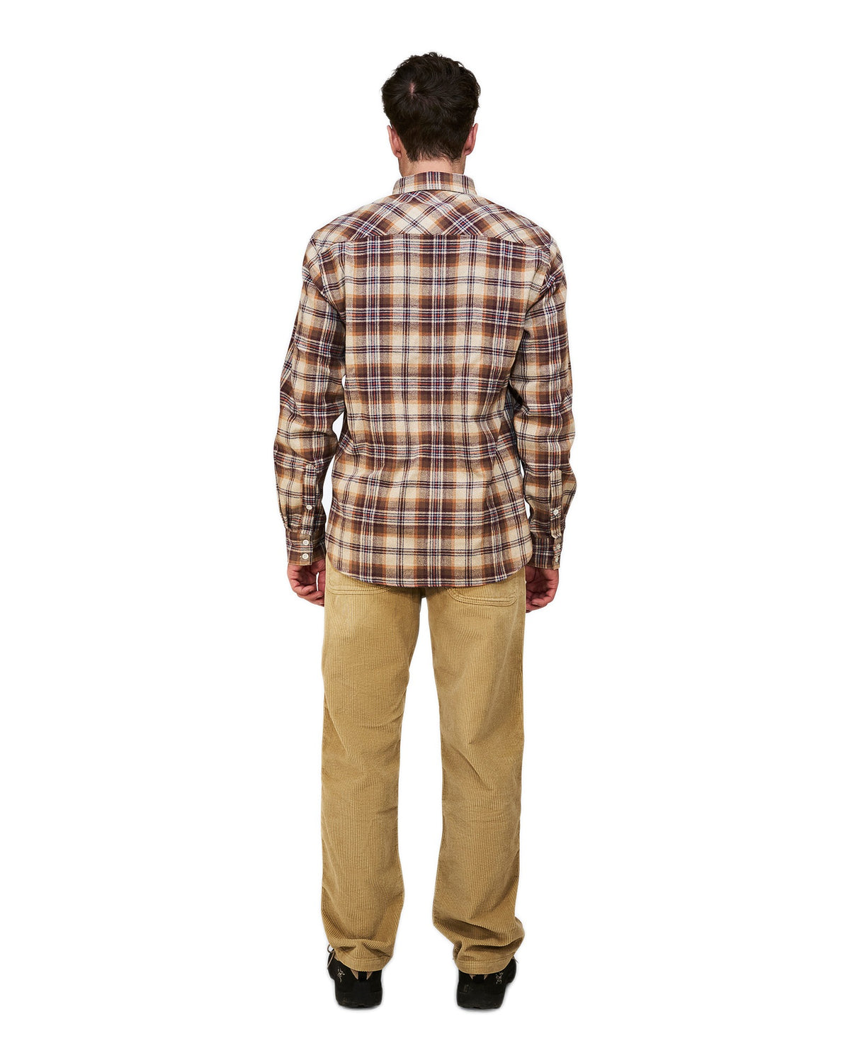 The Mountain Studio G-10 Herren-Flanellhemd – Fudge-Otter weinrot Bild 2