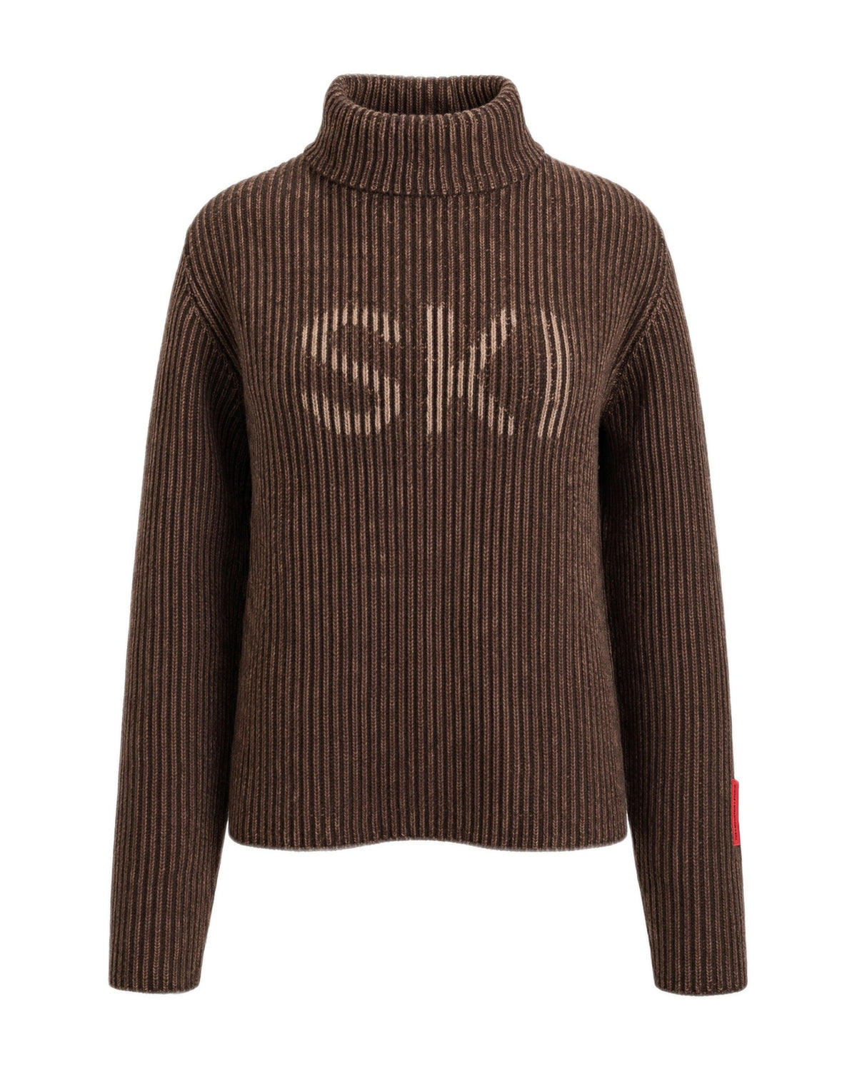 The Mountain Studio K-16 W Damen-Rollkragenpullover – Brindle - THE MOUNTAIN STUDIO - MEINFREUDENHAUS